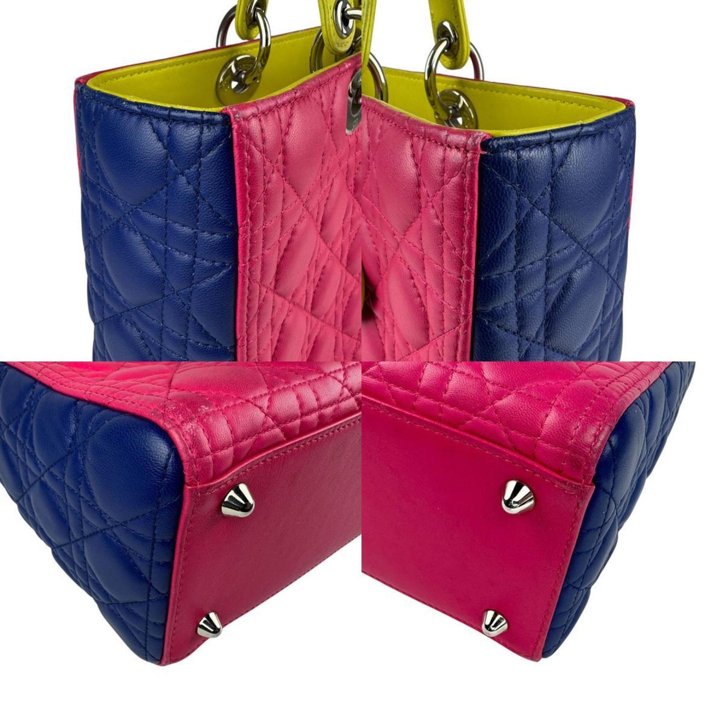 Dior Lady Dior, Pink, Leather, shoulder
