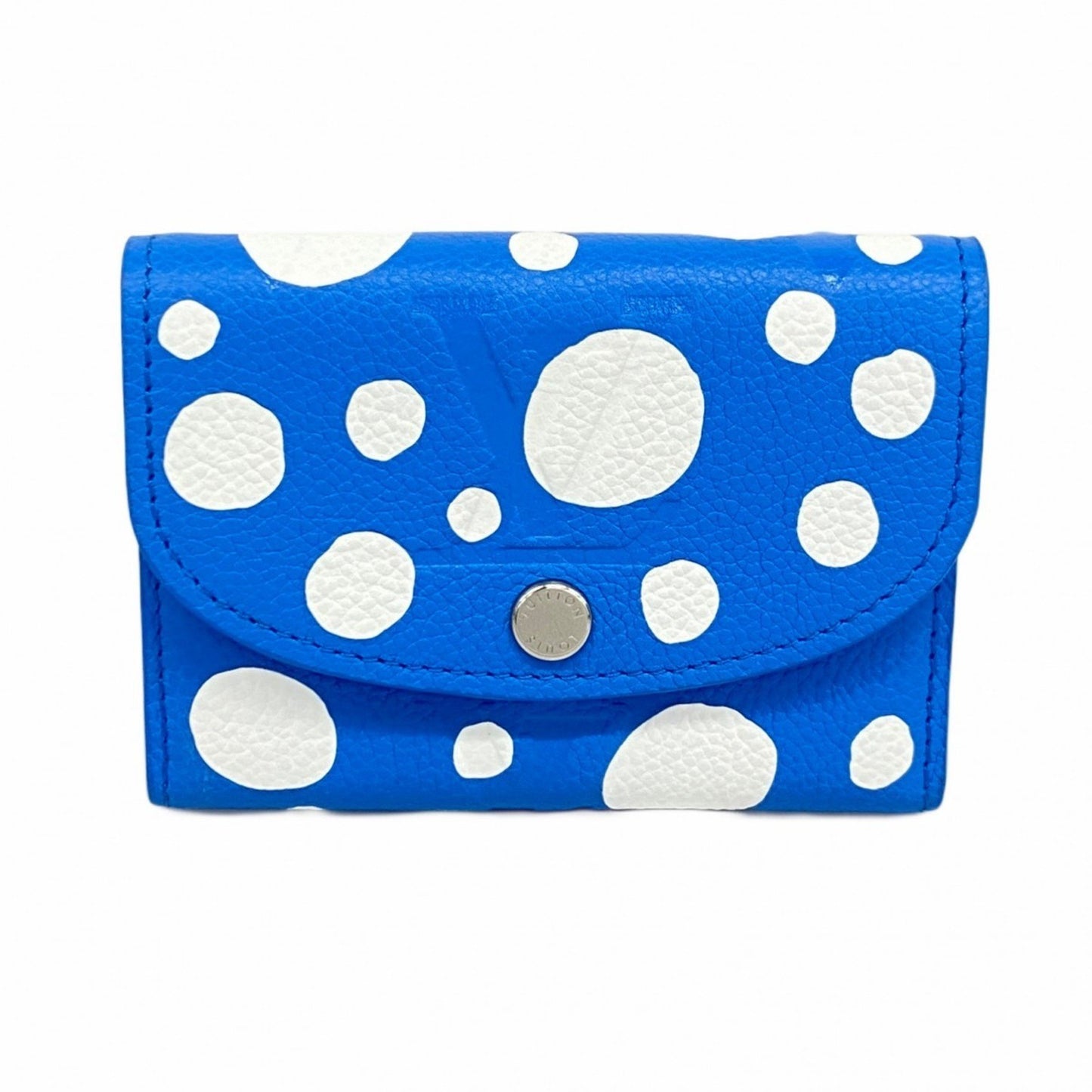 Louis Vuitton Rosalie, Blue, Leather, wallet