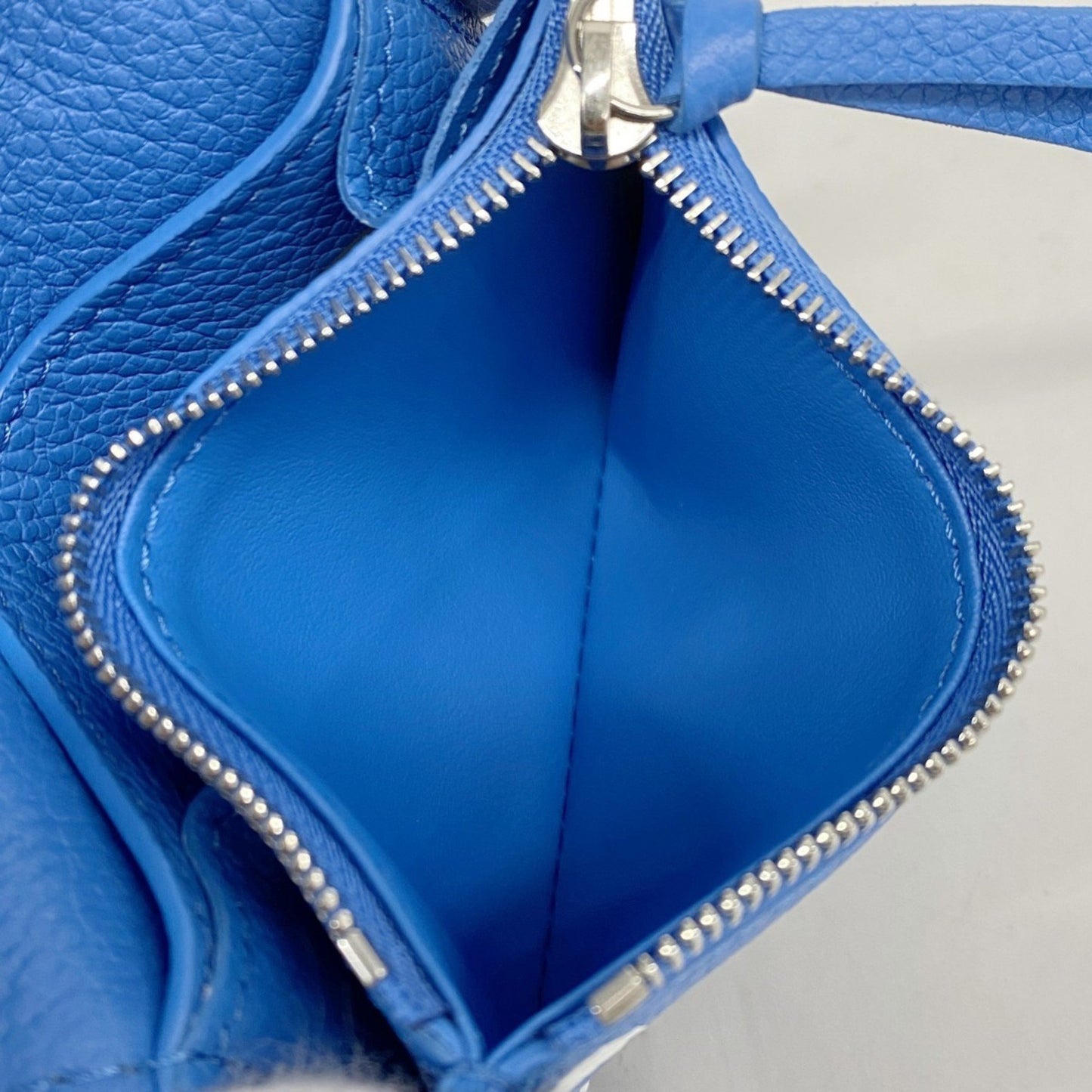 Louis Vuitton Rosalie, Blue, Leather, wallet