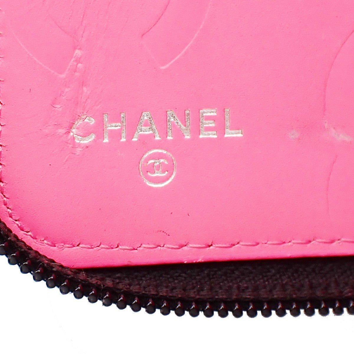 Chanel Cambon, Black, Leather, wallet