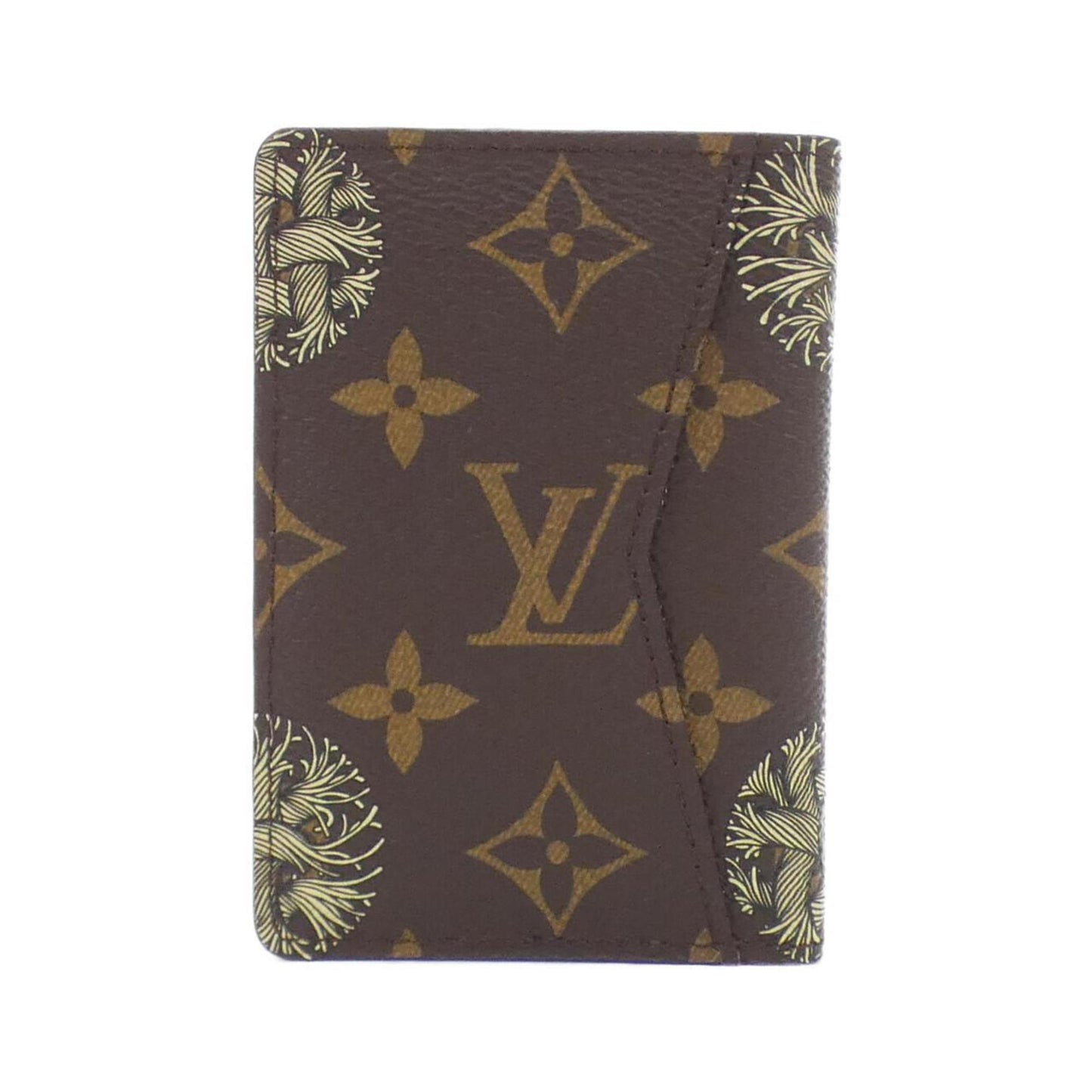 Louis Vuitton Organizer de poche, Brown, Canvas, wallet