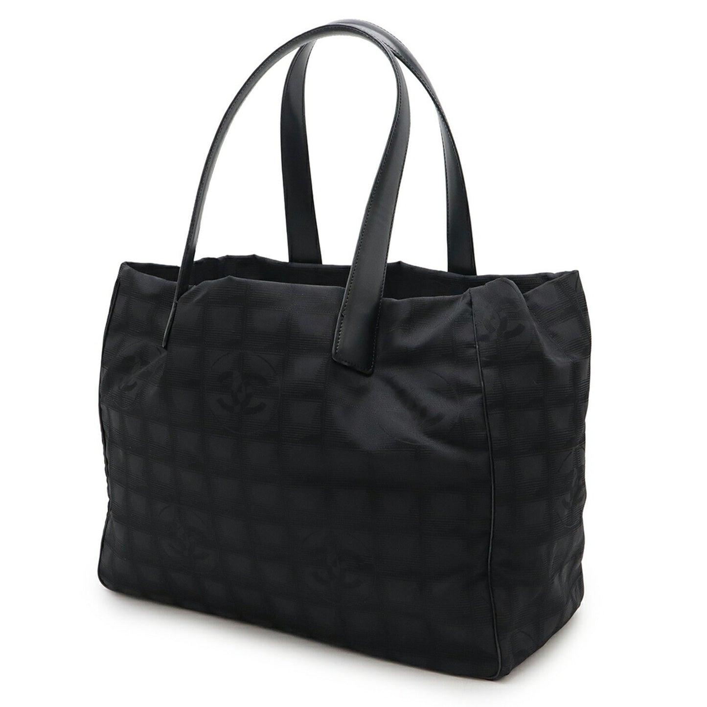 Chanel Travel line, Black, NYLON, tote