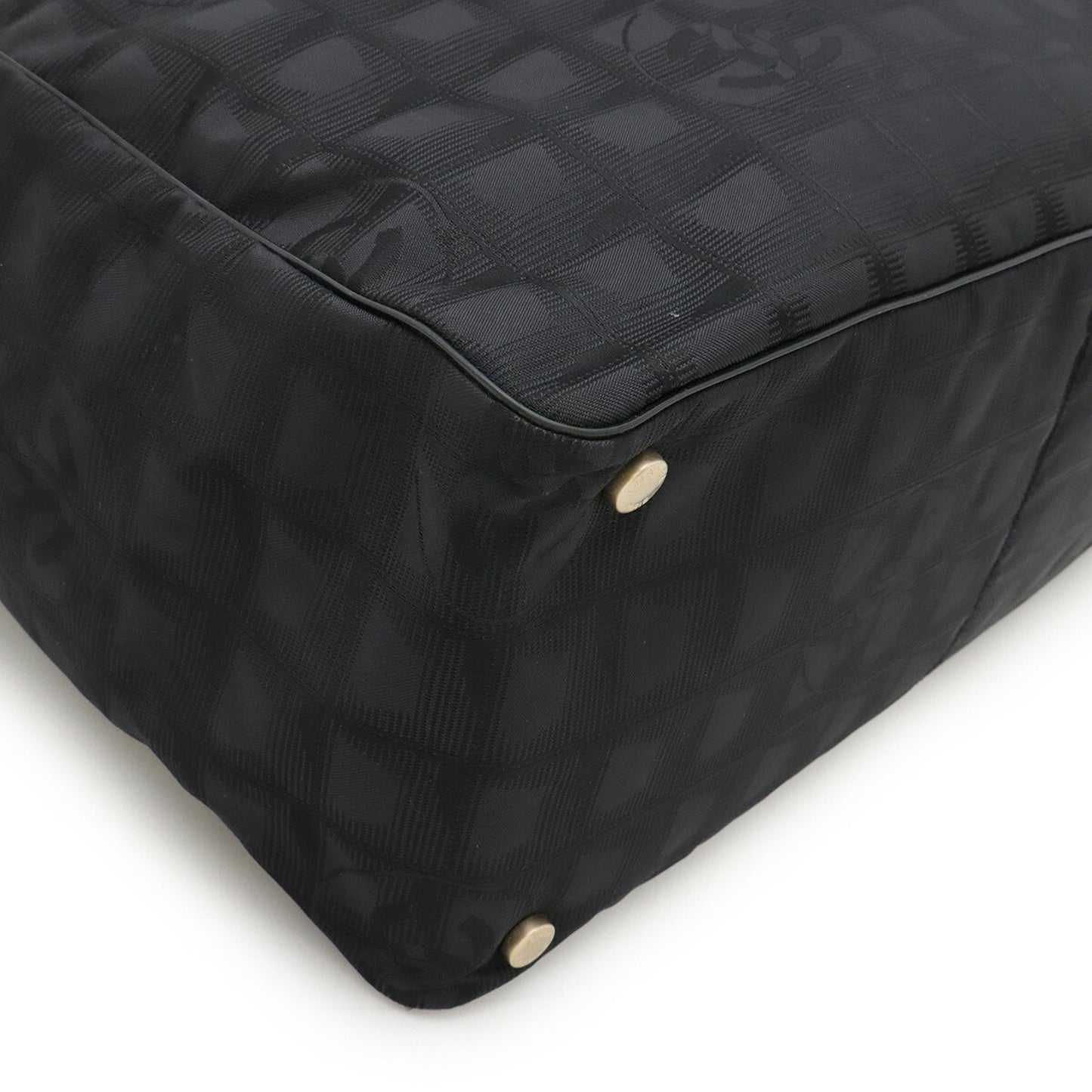Chanel Travel line, Black, NYLON, tote