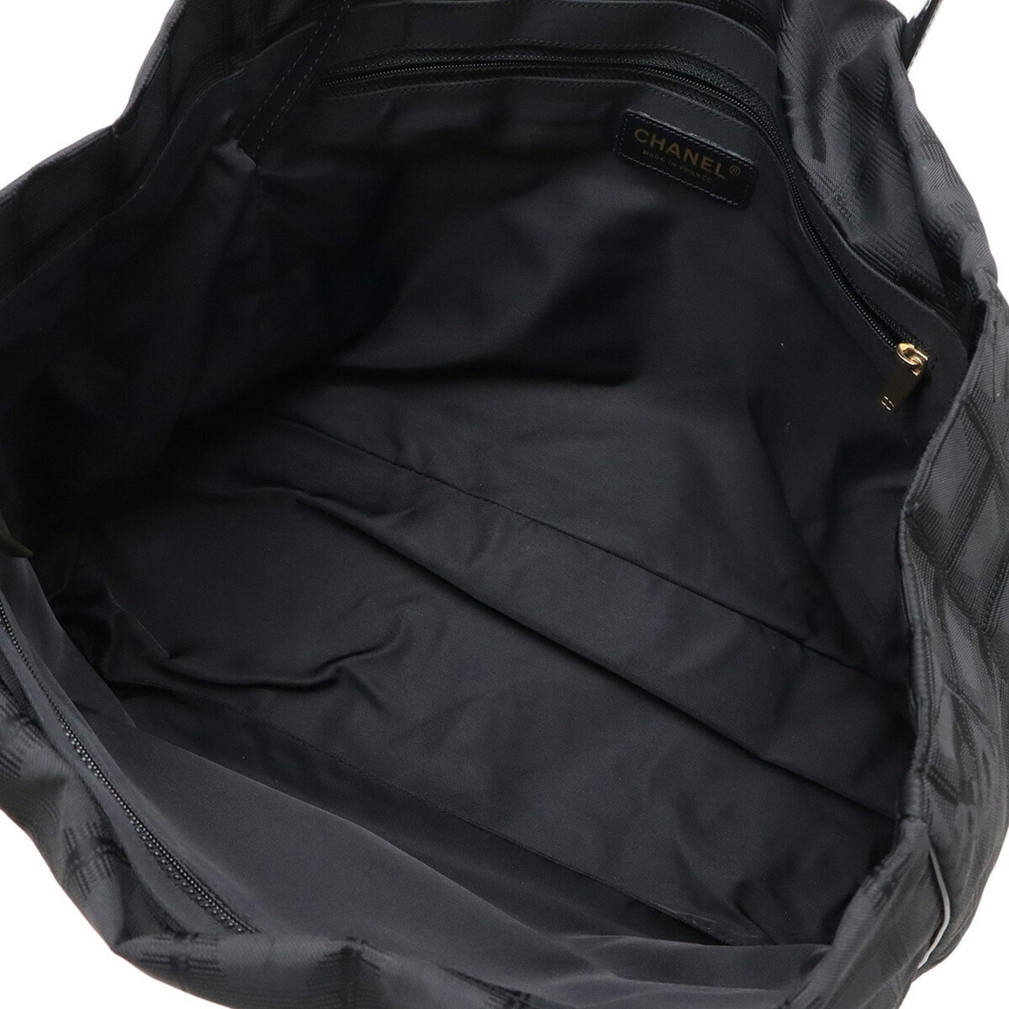Chanel Travel line, Black, NYLON, tote