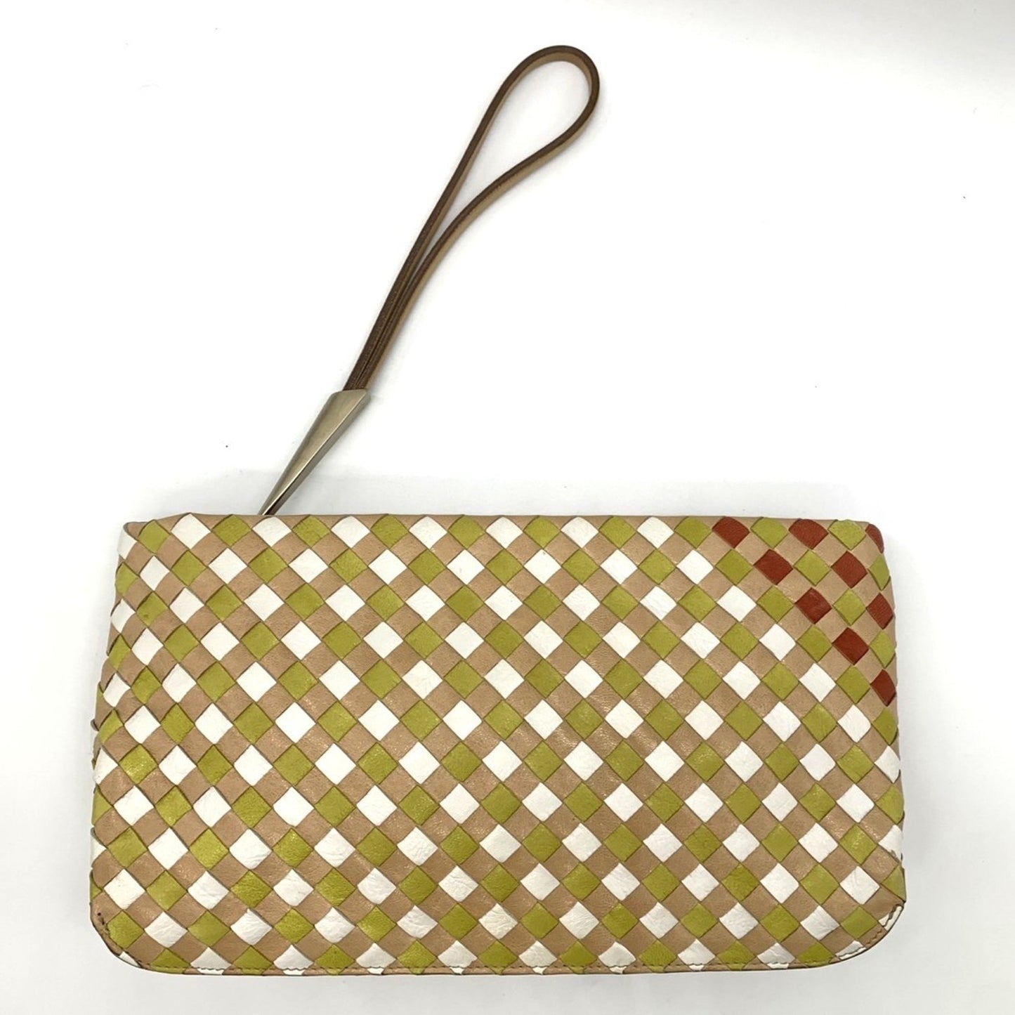 Bottega Veneta Intrecciato, Multicolour, Leather, clutch