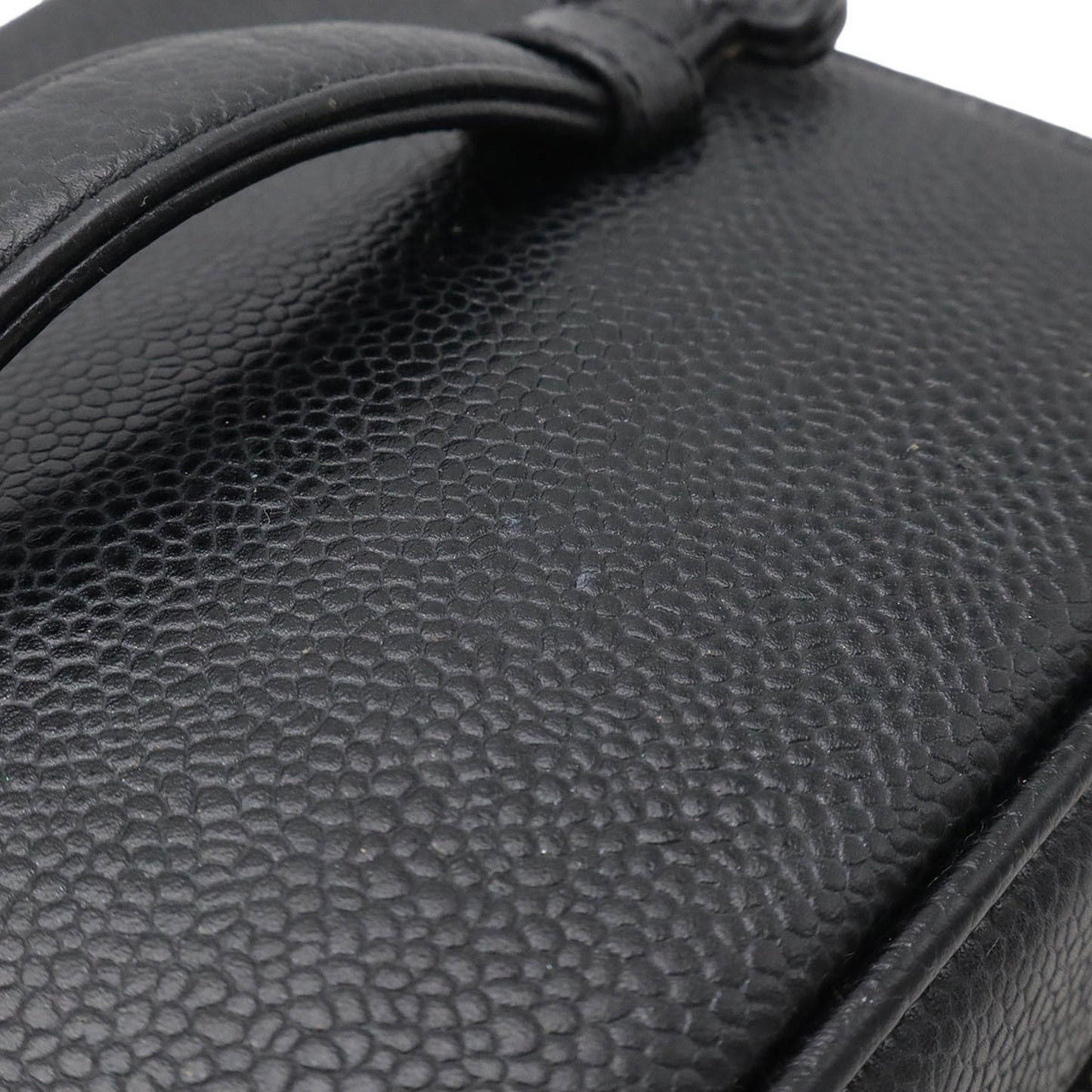 Chanel Vanity, Black, Leather, clutch