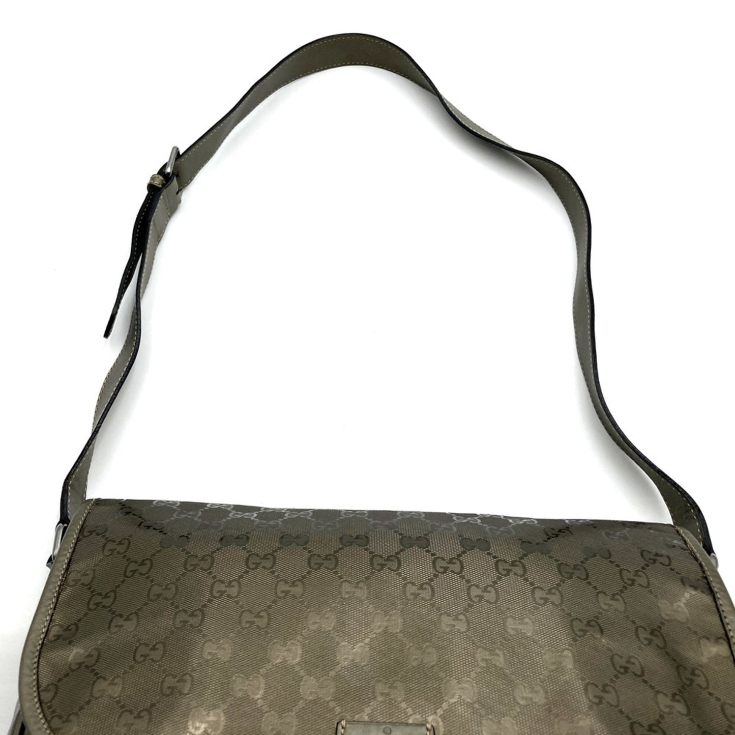 Gucci GG Imprimé, Brown, Canvas, shoulder