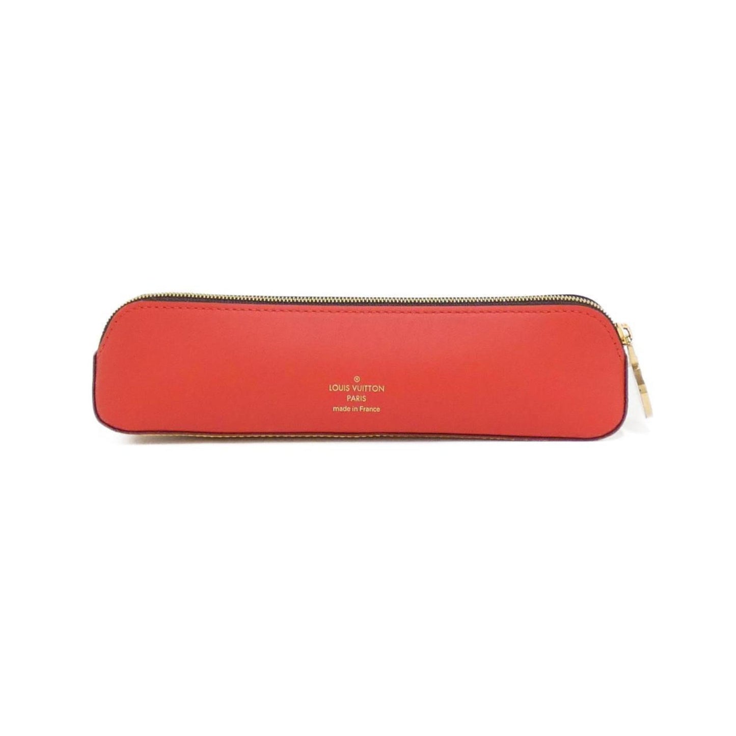 Louis Vuitton Trousse Elizabeth, Brown, "CANVAS, LEATHER", clutch
