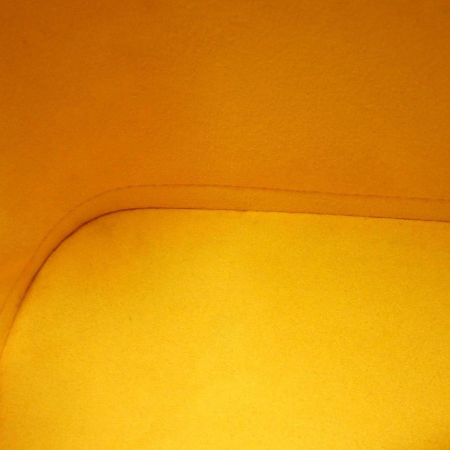 Louis Vuitton Alma, Yellow, Leather, handbag