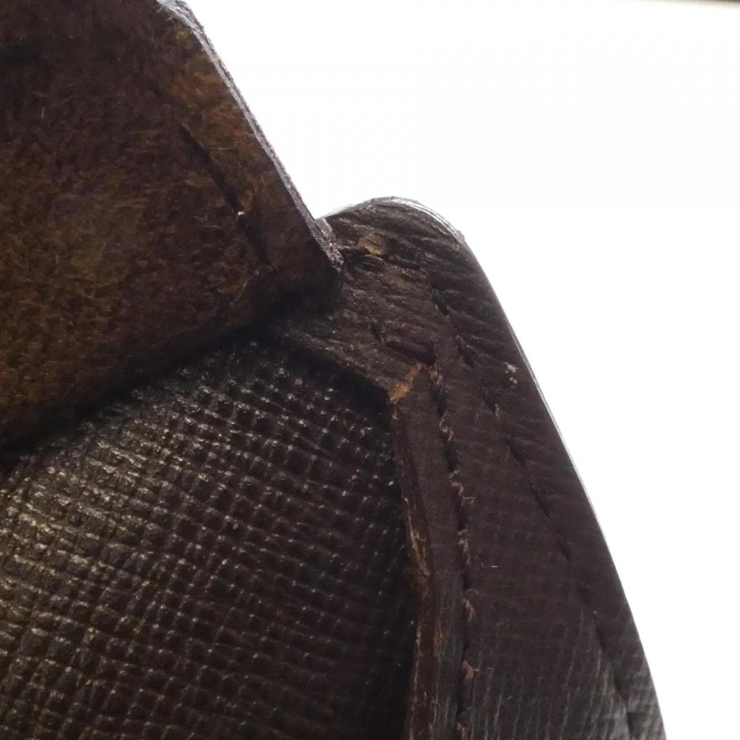 Louis Vuitton Sac Plat, Brown, Canvas, tote