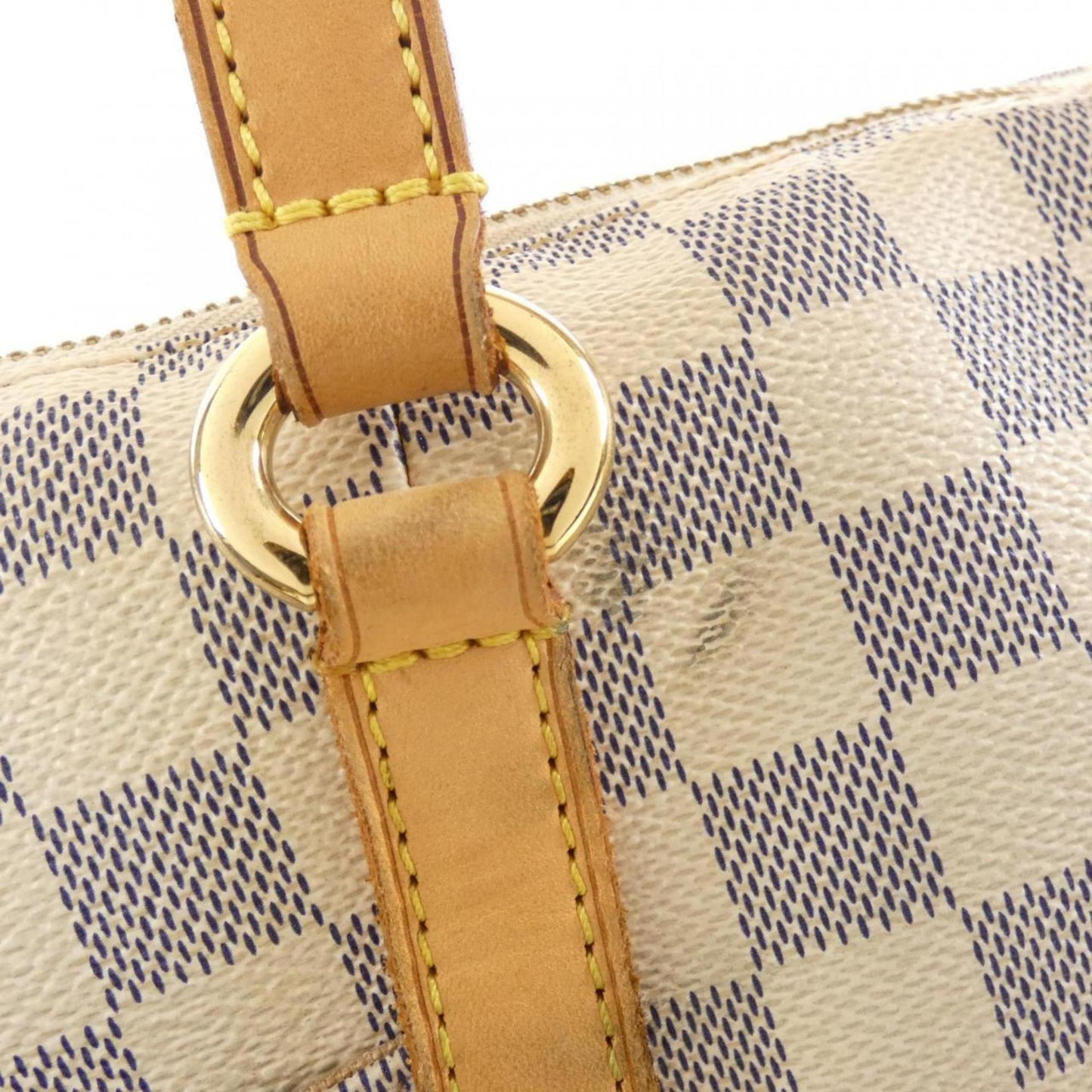 Louis Vuitton Totally, White, Canvas, tote