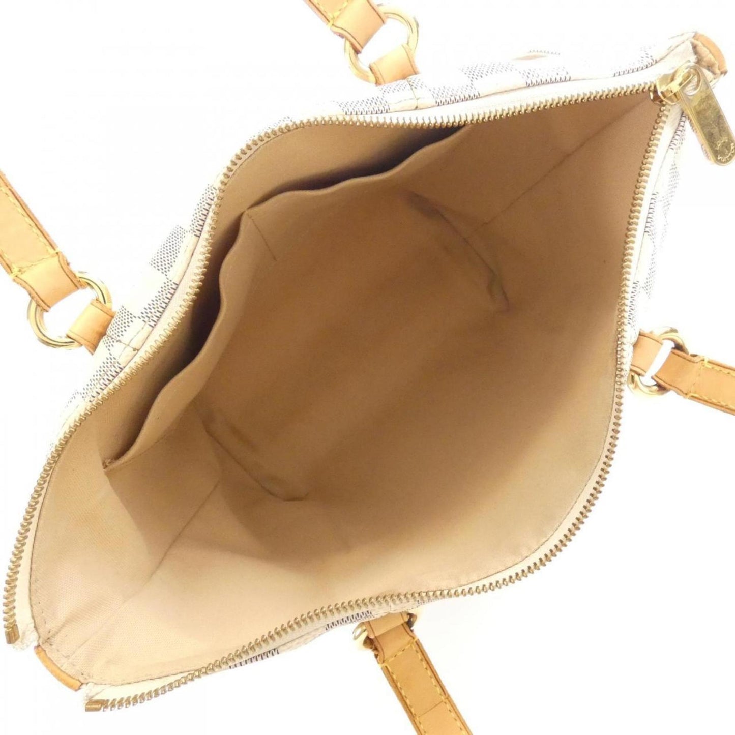 Louis Vuitton Totally, White, Canvas, tote