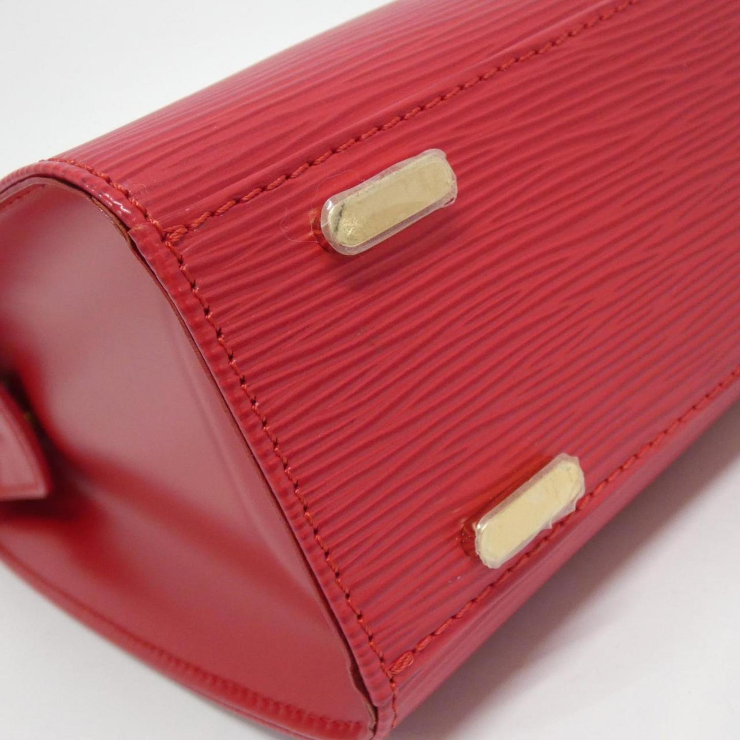 Louis Vuitton Figari, Red, Leather, handbag