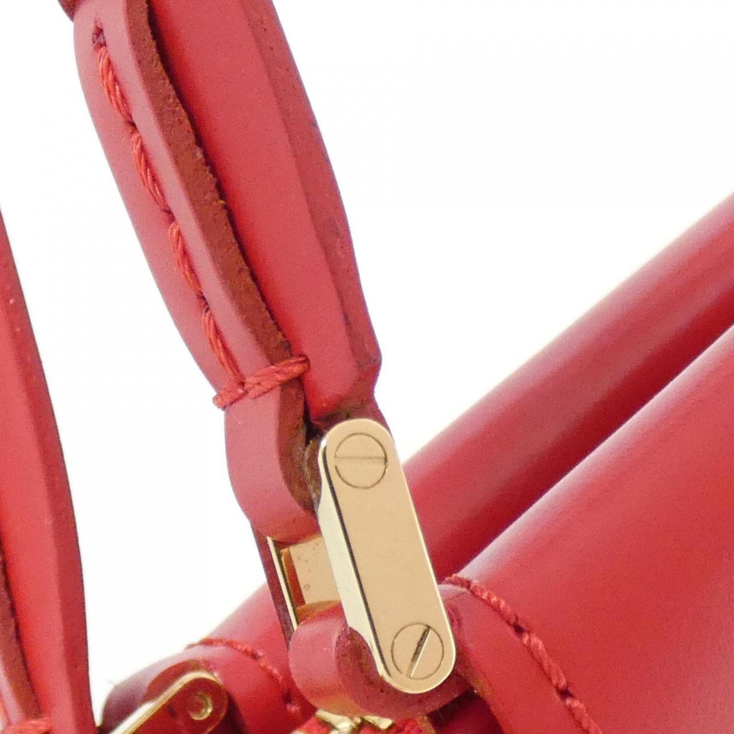 Louis Vuitton Figari, Red, Leather, handbag