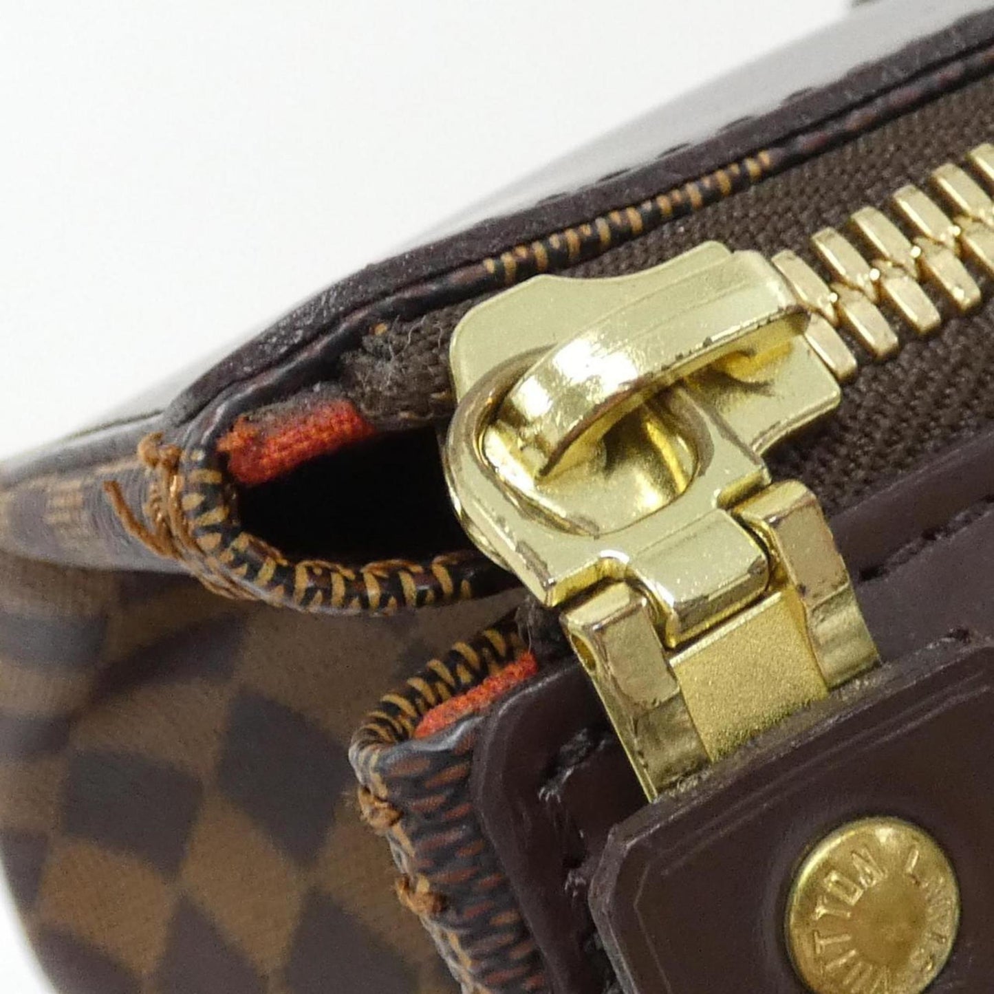 Louis Vuitton Greenwich PM, Brown, Canvas, travel