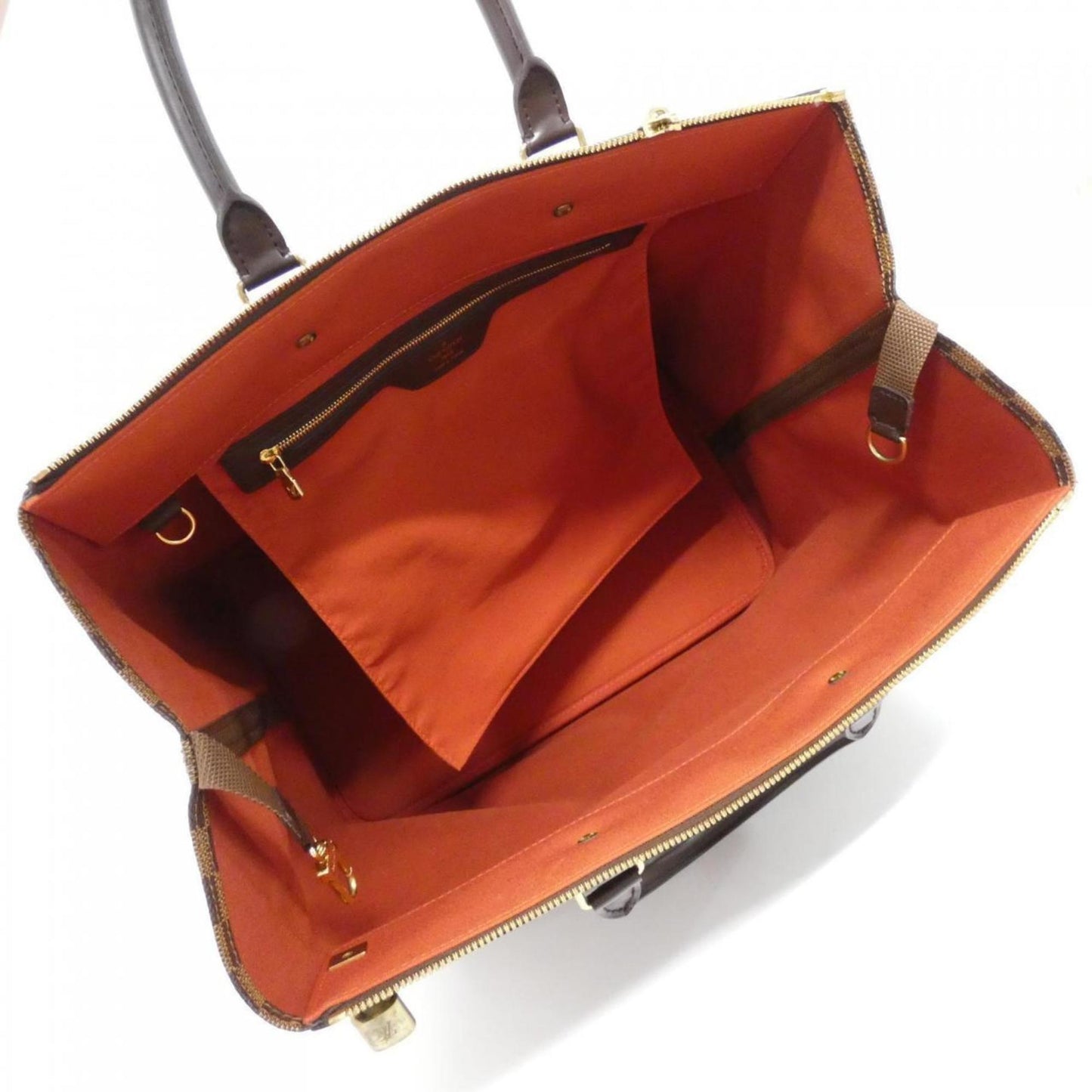 Louis Vuitton Greenwich PM, Brown, Canvas, travel