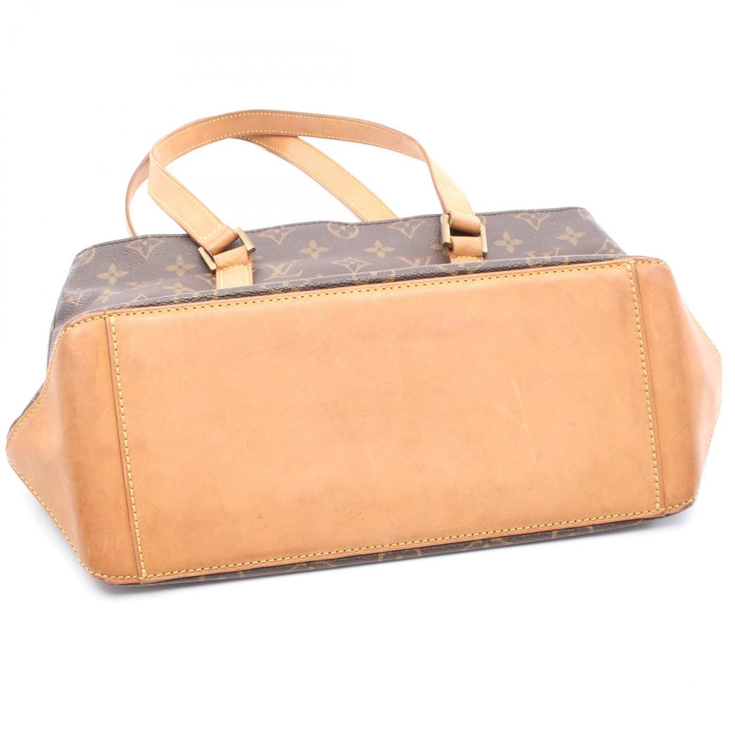 Louis Vuitton Cabas Piano, Brown, Canvas, shoulder