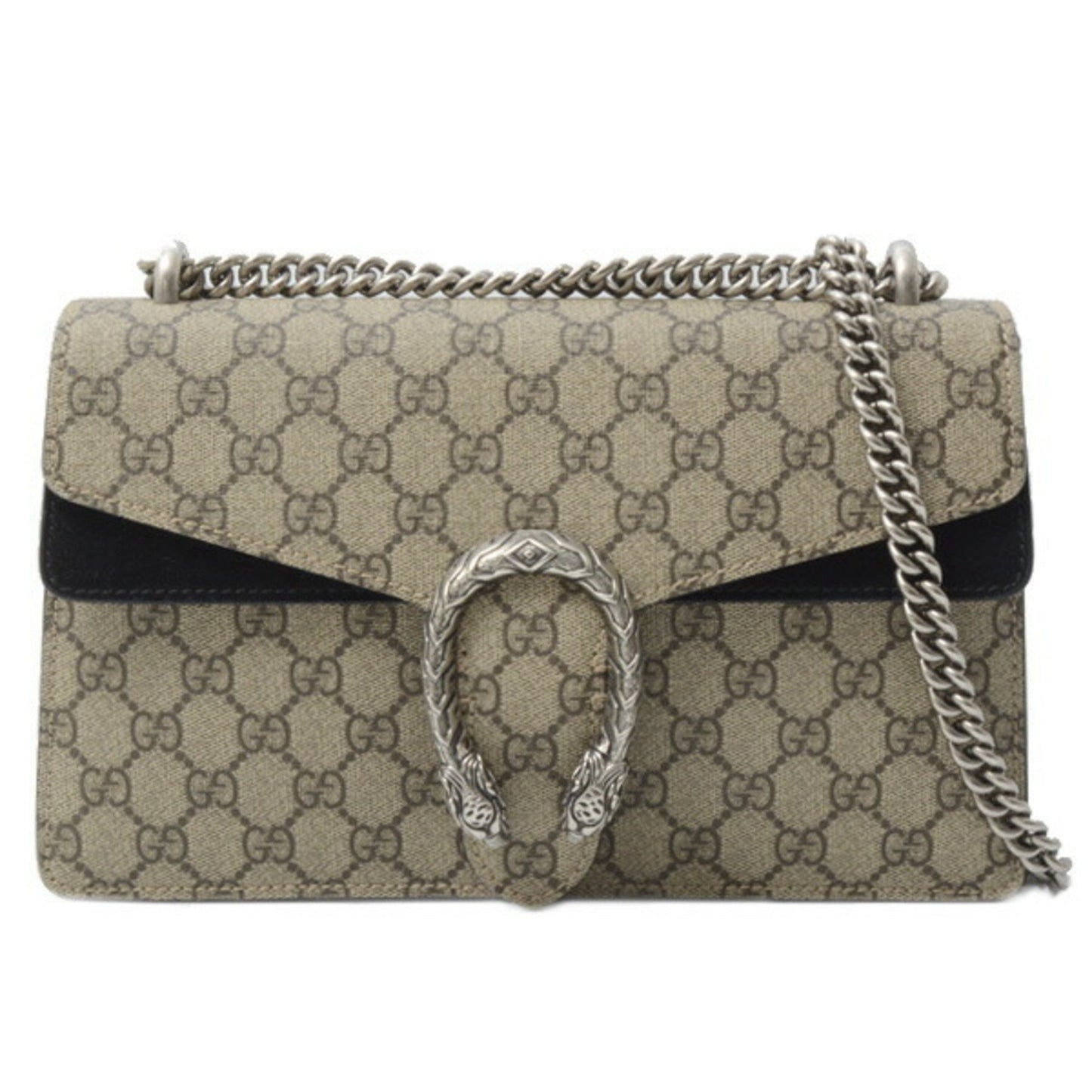Gucci Dionysus, Beige, Canvas, shoulder