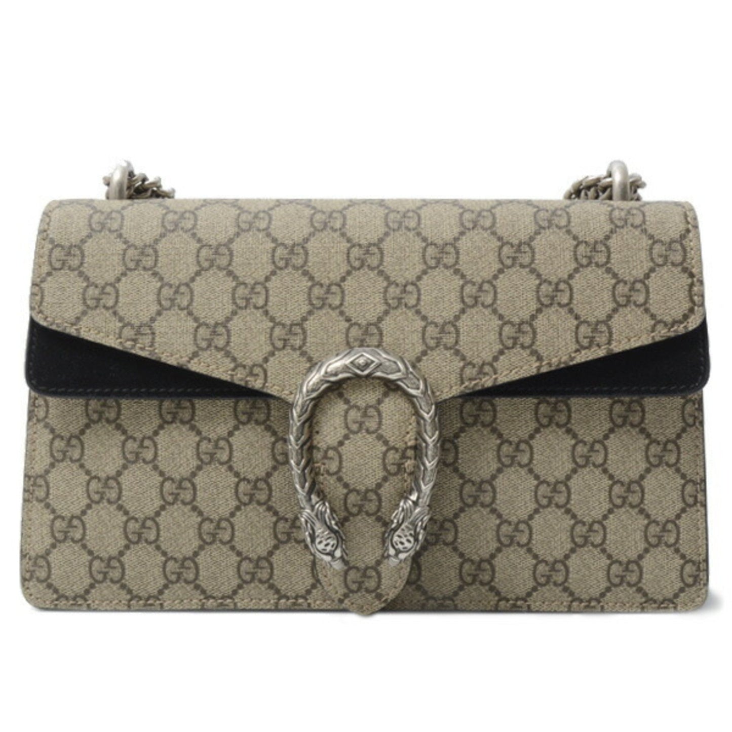 Gucci Dionysus, Beige, Canvas, shoulder