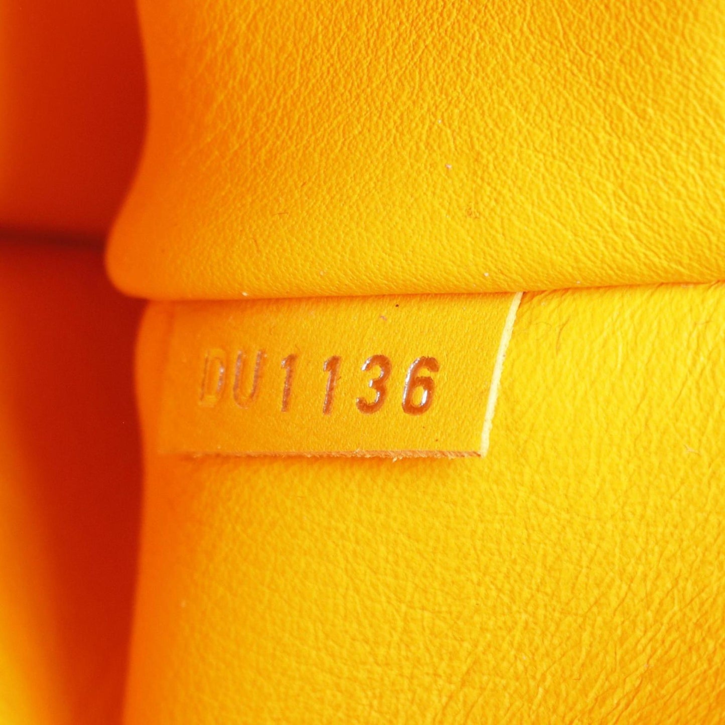 Louis Vuitton City steamer, Yellow, Leather, handbag