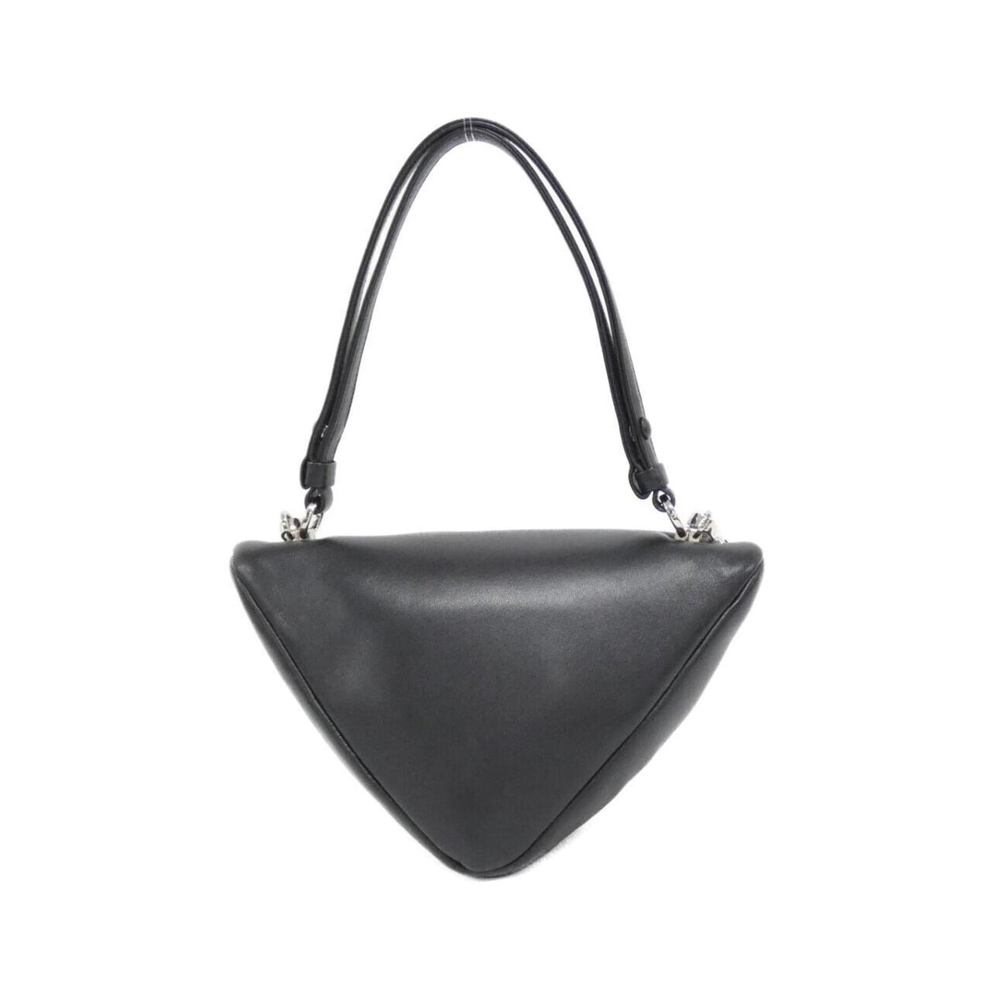Prada, Black, Leather, handbag