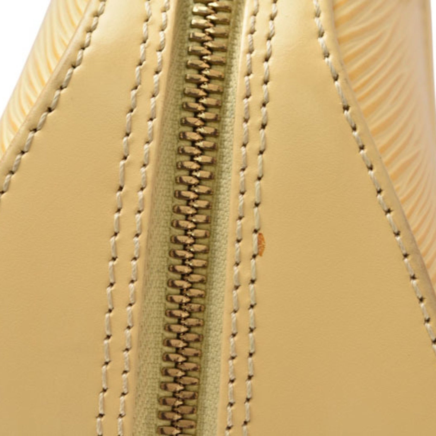 Louis Vuitton Jasmin, Yellow, Leather, handbag