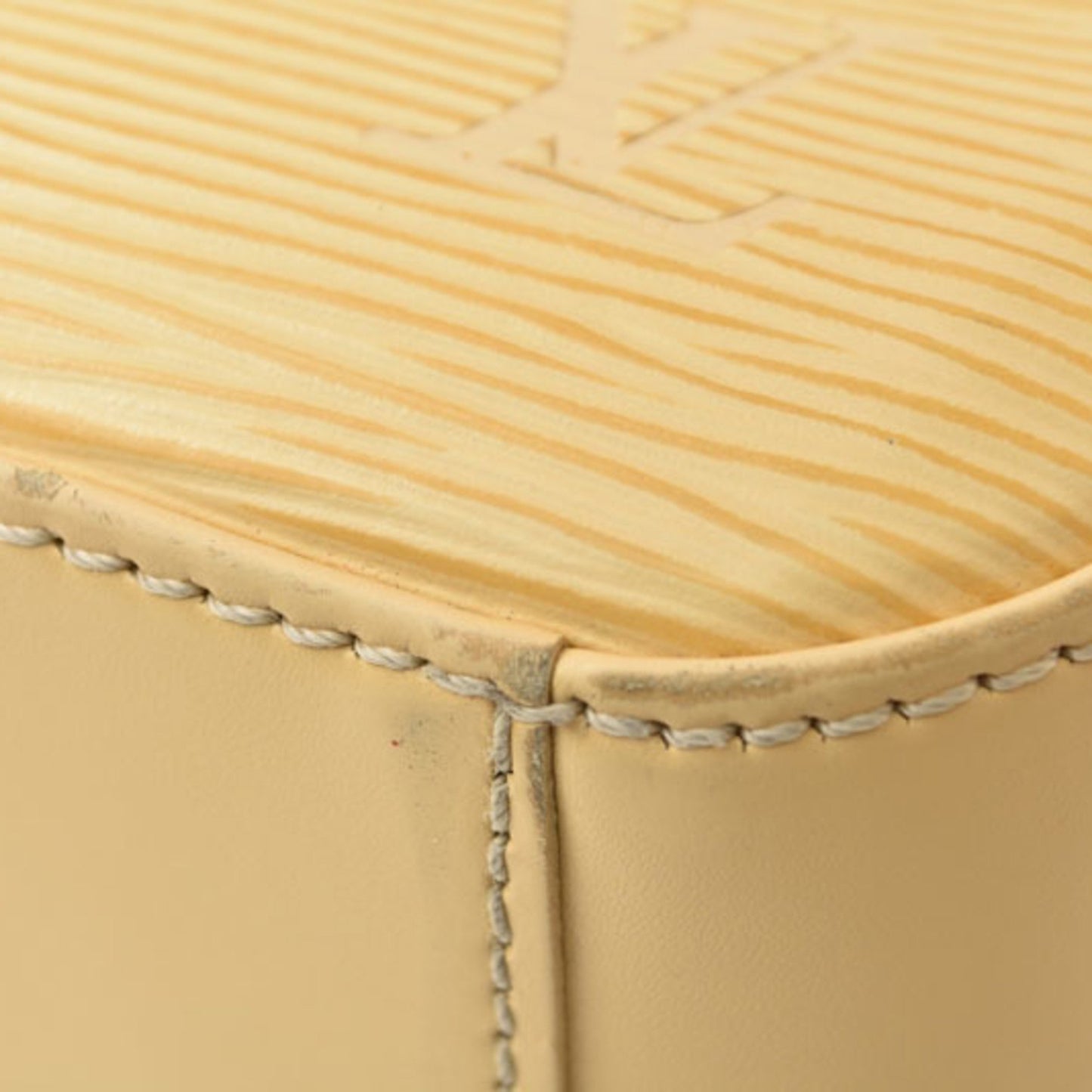 Louis Vuitton Jasmin, Yellow, Leather, handbag