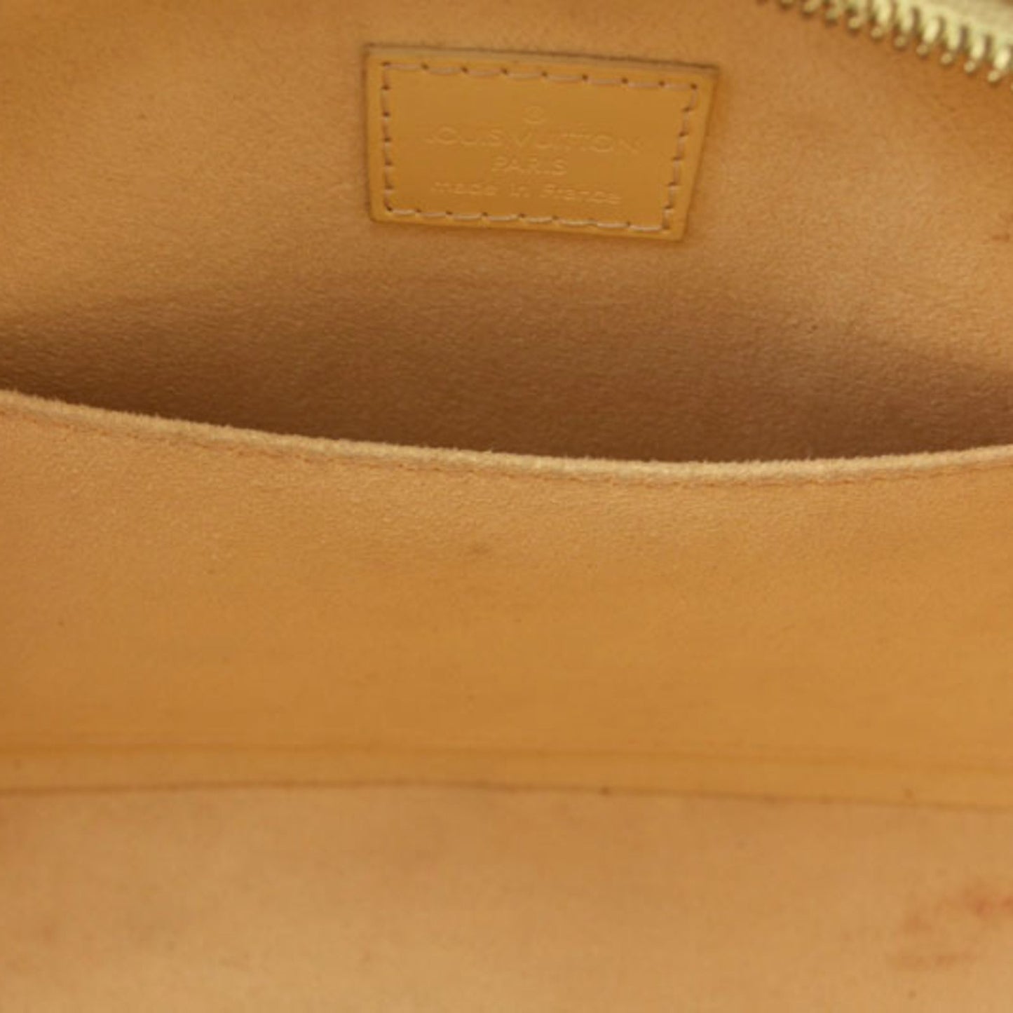 Louis Vuitton Jasmin, Yellow, Leather, handbag