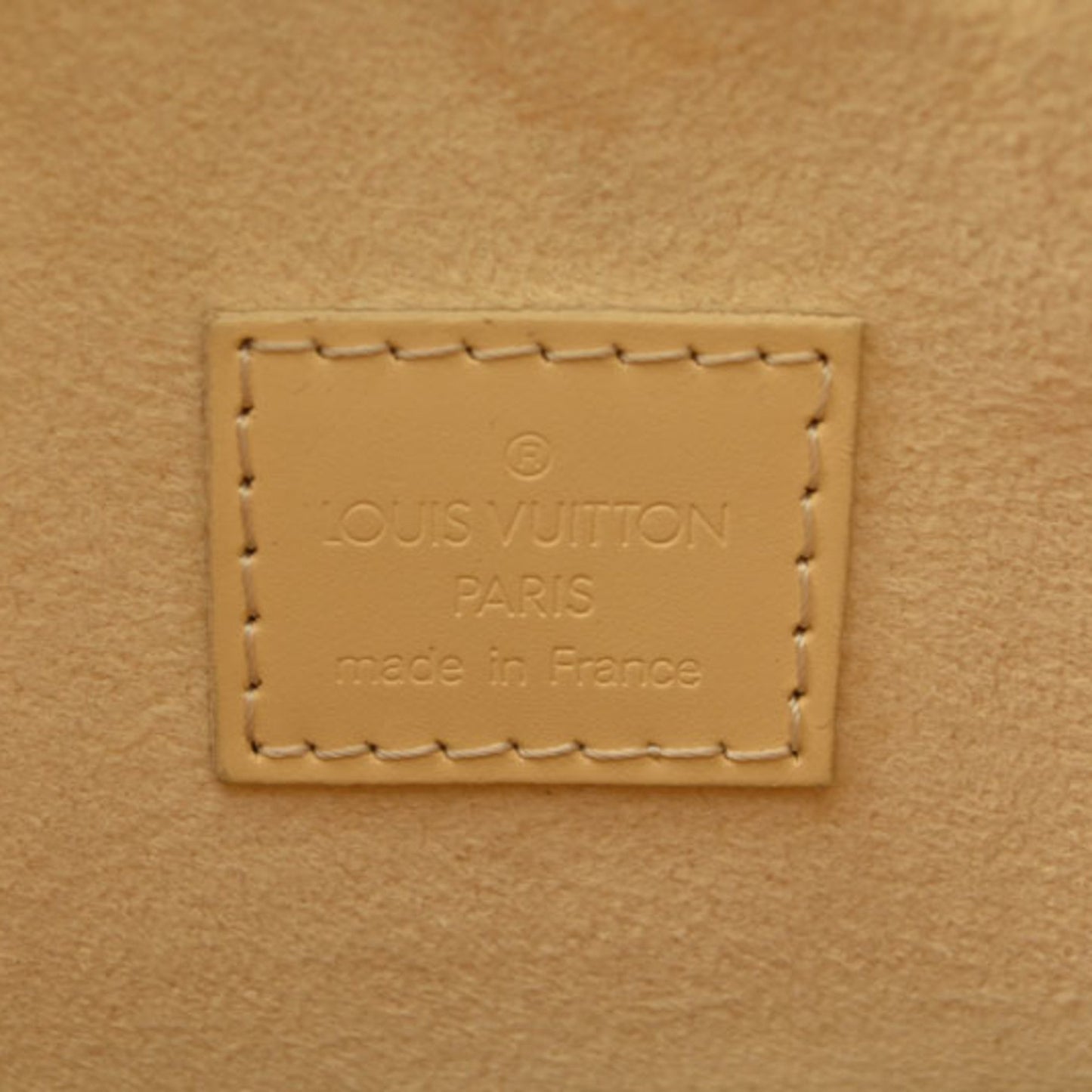 Louis Vuitton Jasmin, Yellow, Leather, handbag