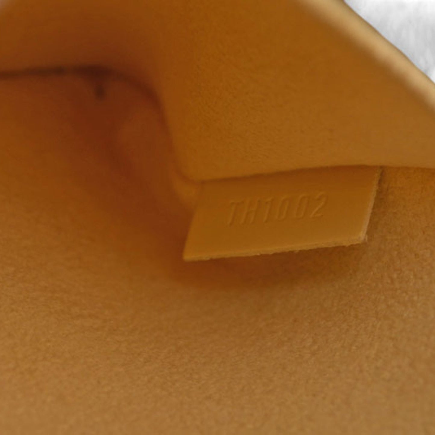 Louis Vuitton Jasmin, Yellow, Leather, handbag