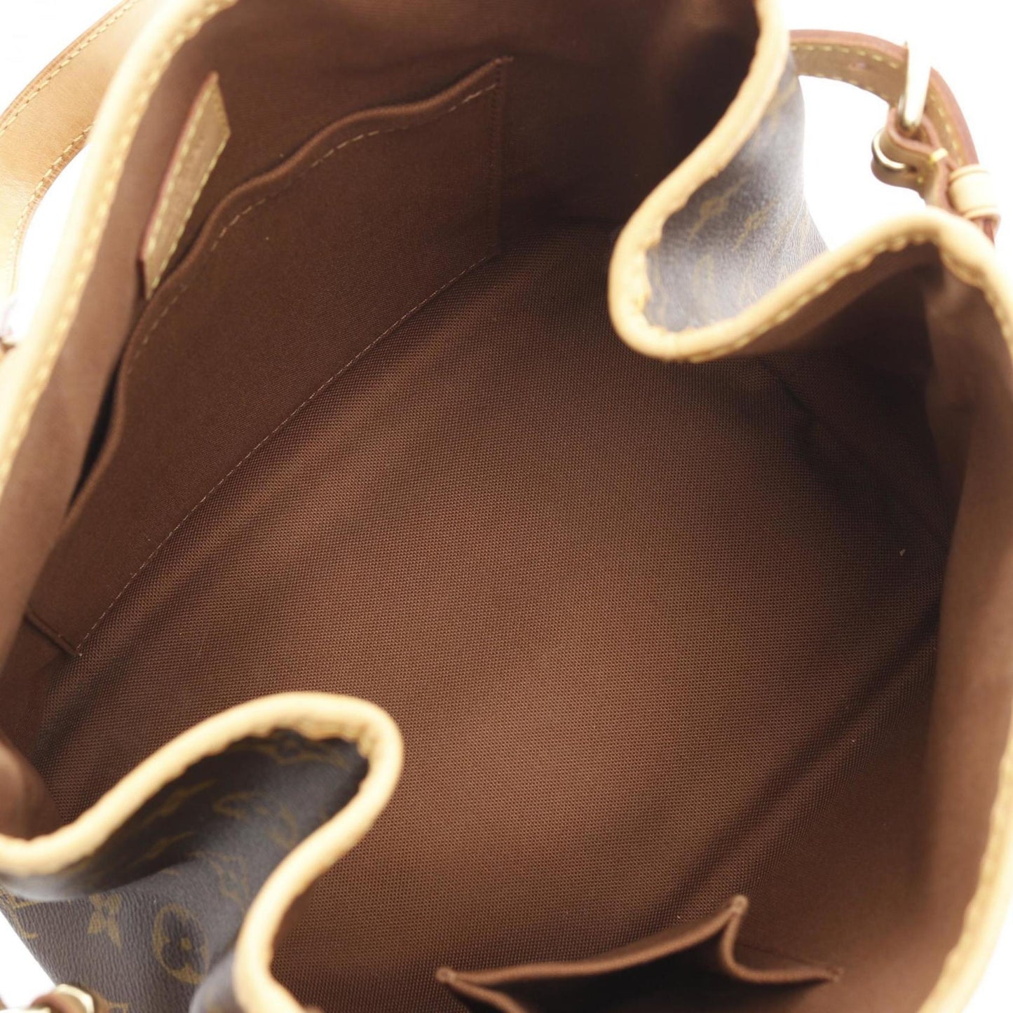 Louis Vuitton Batignolles, Brown, Canvas, handbag