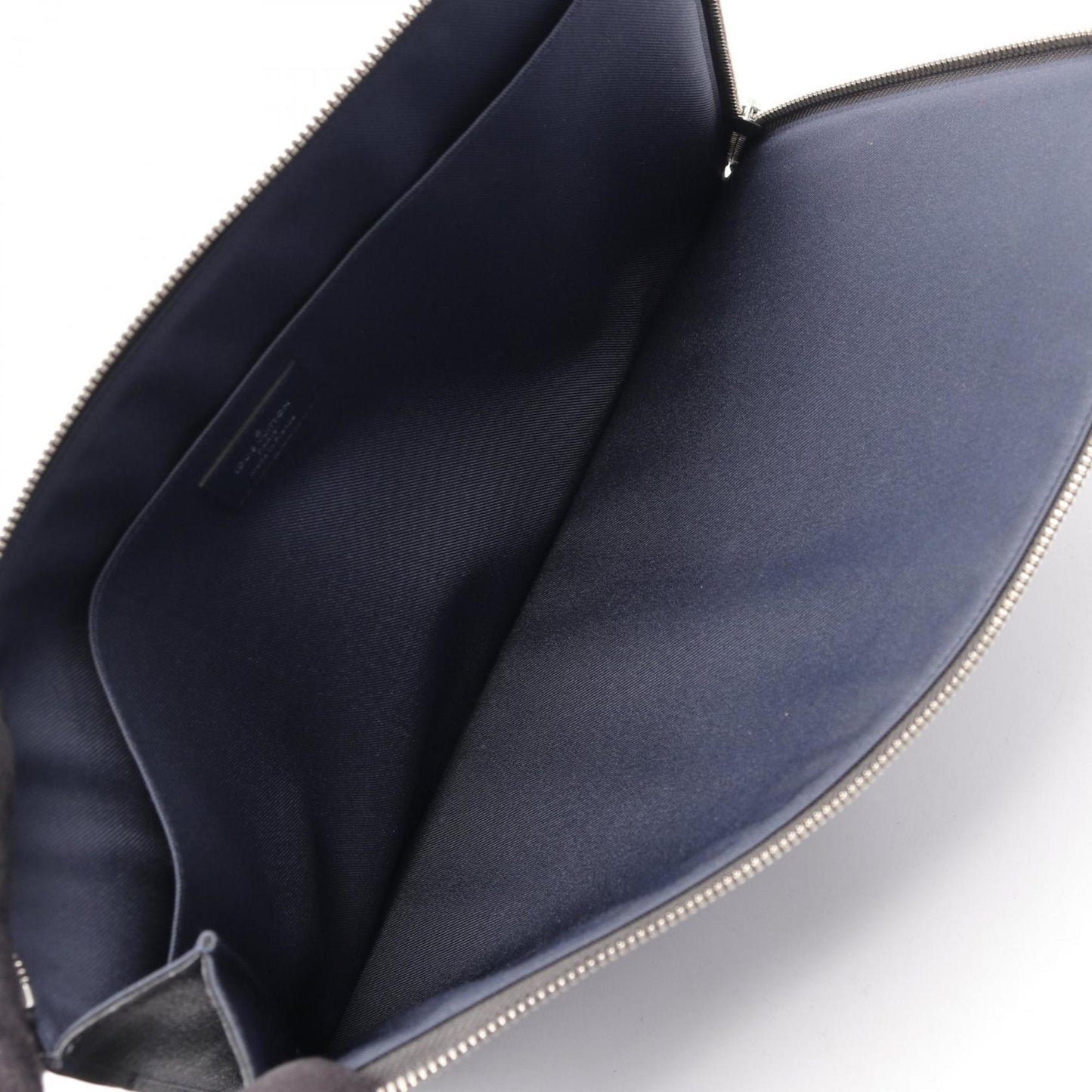 Louis Vuitton Pochette Jour Gm, Navy, Canvas, clutch