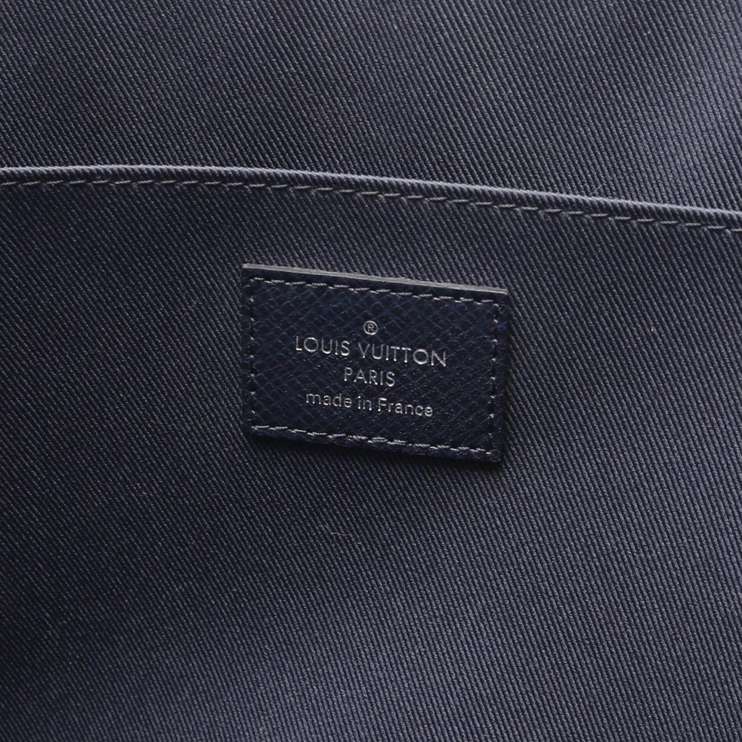 Louis Vuitton Pochette Jour Gm, Navy, Canvas, clutch