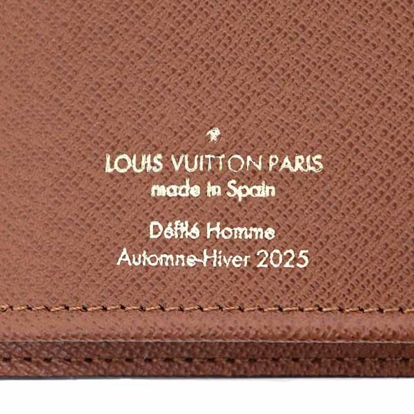 Louis Vuitton Portefeuille Brazza, Brown, Canvas, wallet