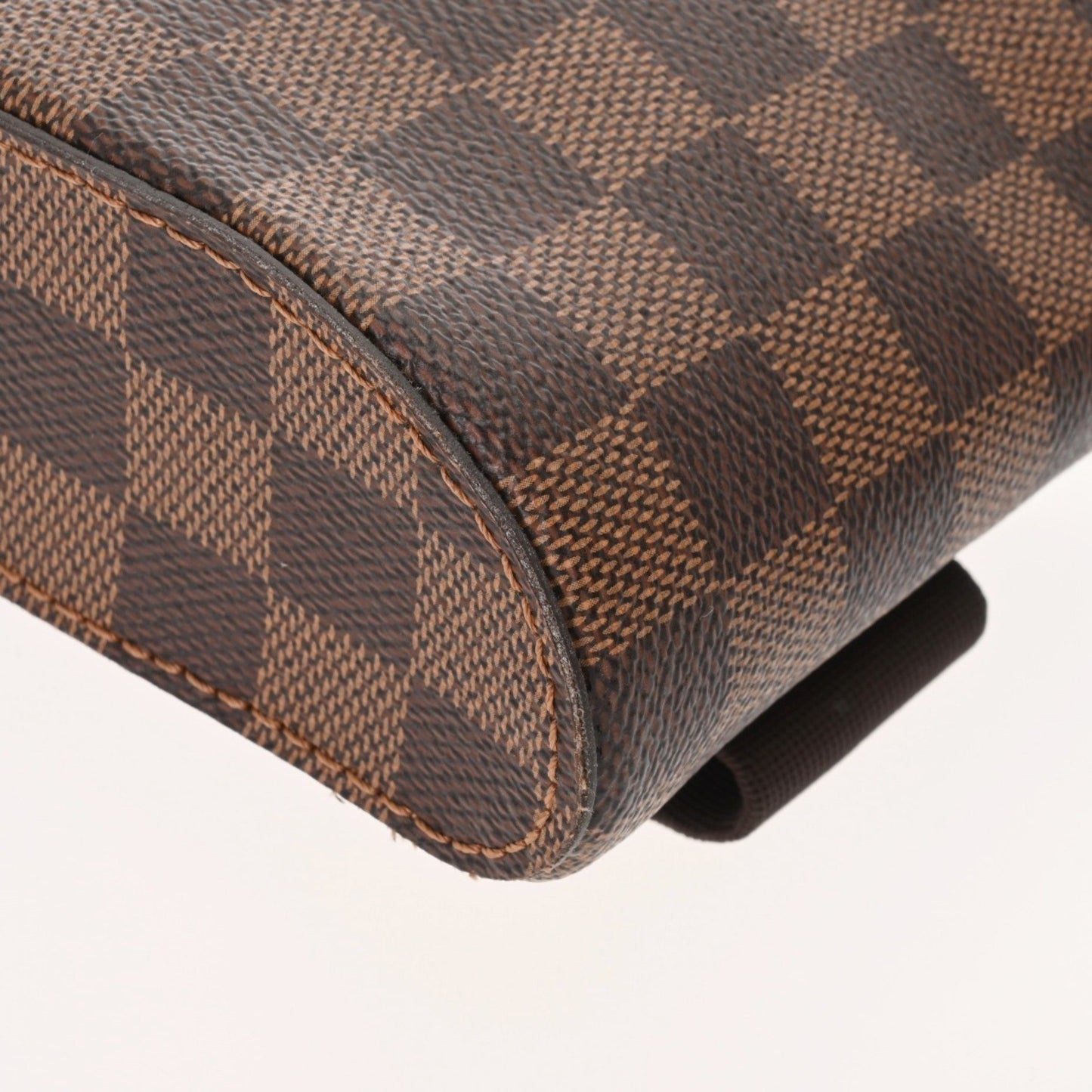 Louis Vuitton Geronimo, Brown, Canvas, shoulder
