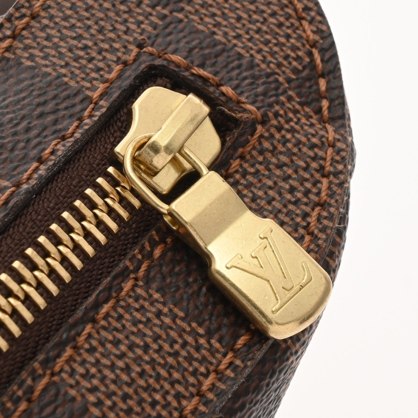 Louis Vuitton Geronimo, Brown, Canvas, shoulder