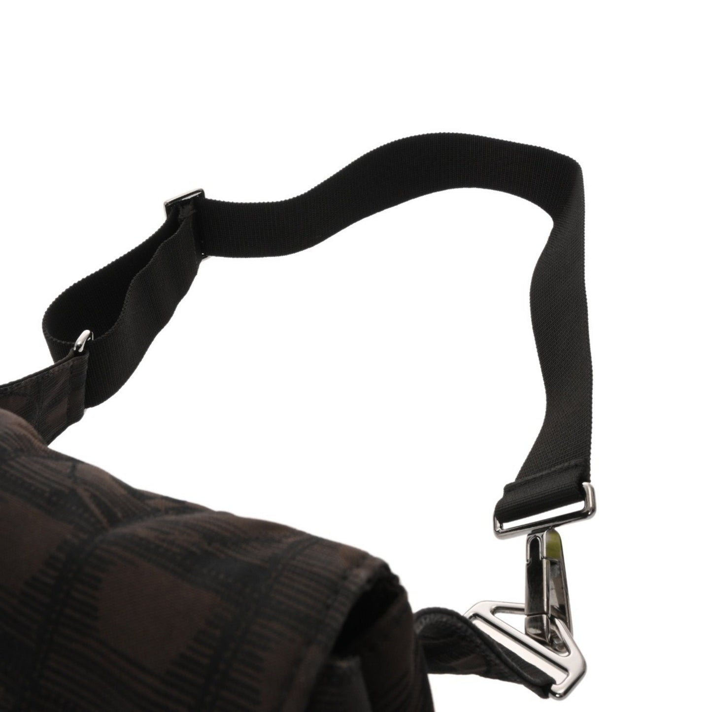 Chanel Travel line, Brown, NYLON, shoulder