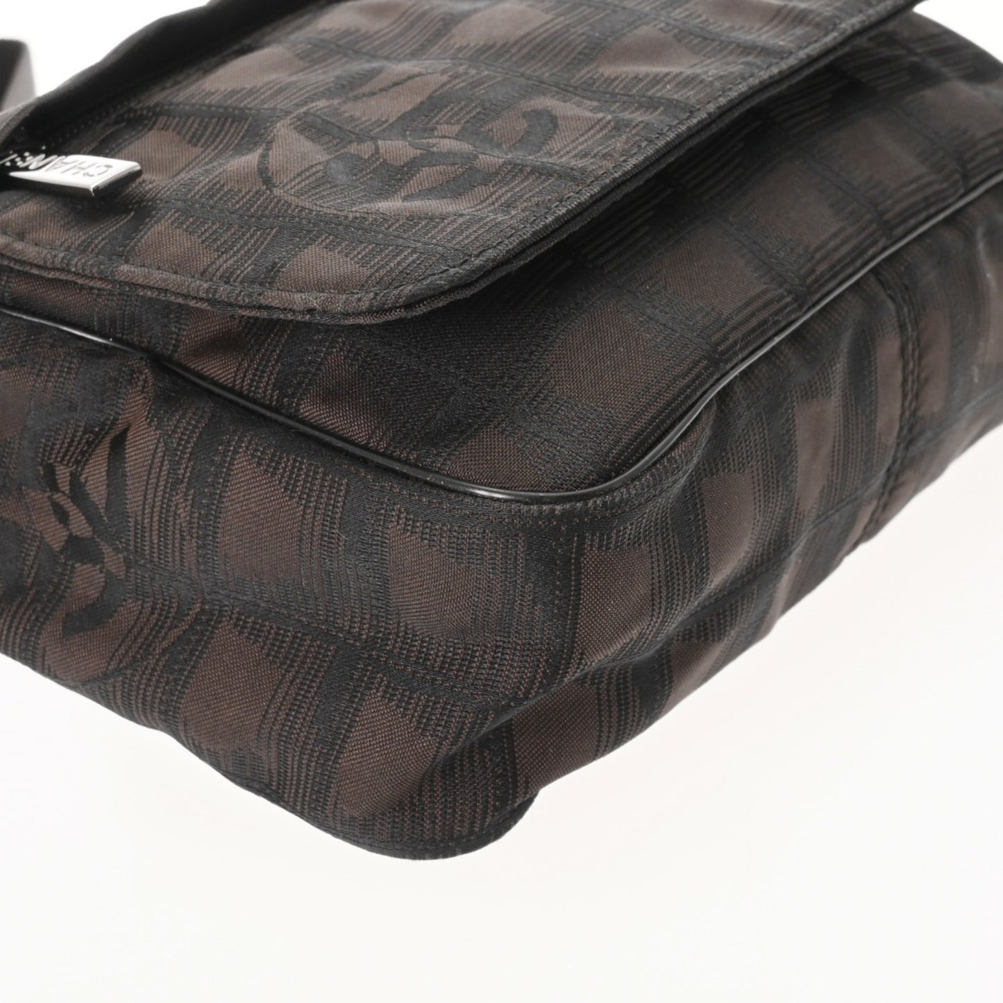 Chanel Travel line, Brown, NYLON, shoulder