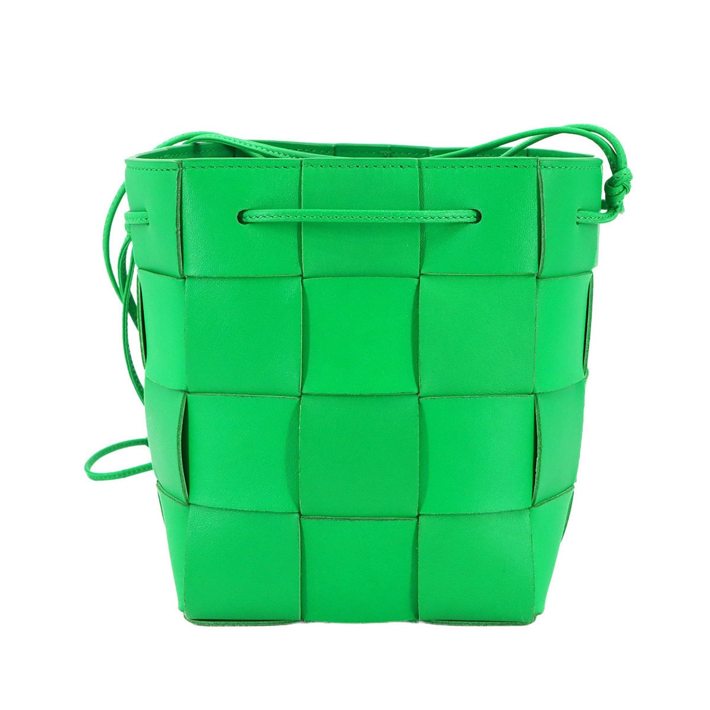 Bottega Veneta Cassette, Green, Leather, shoulder
