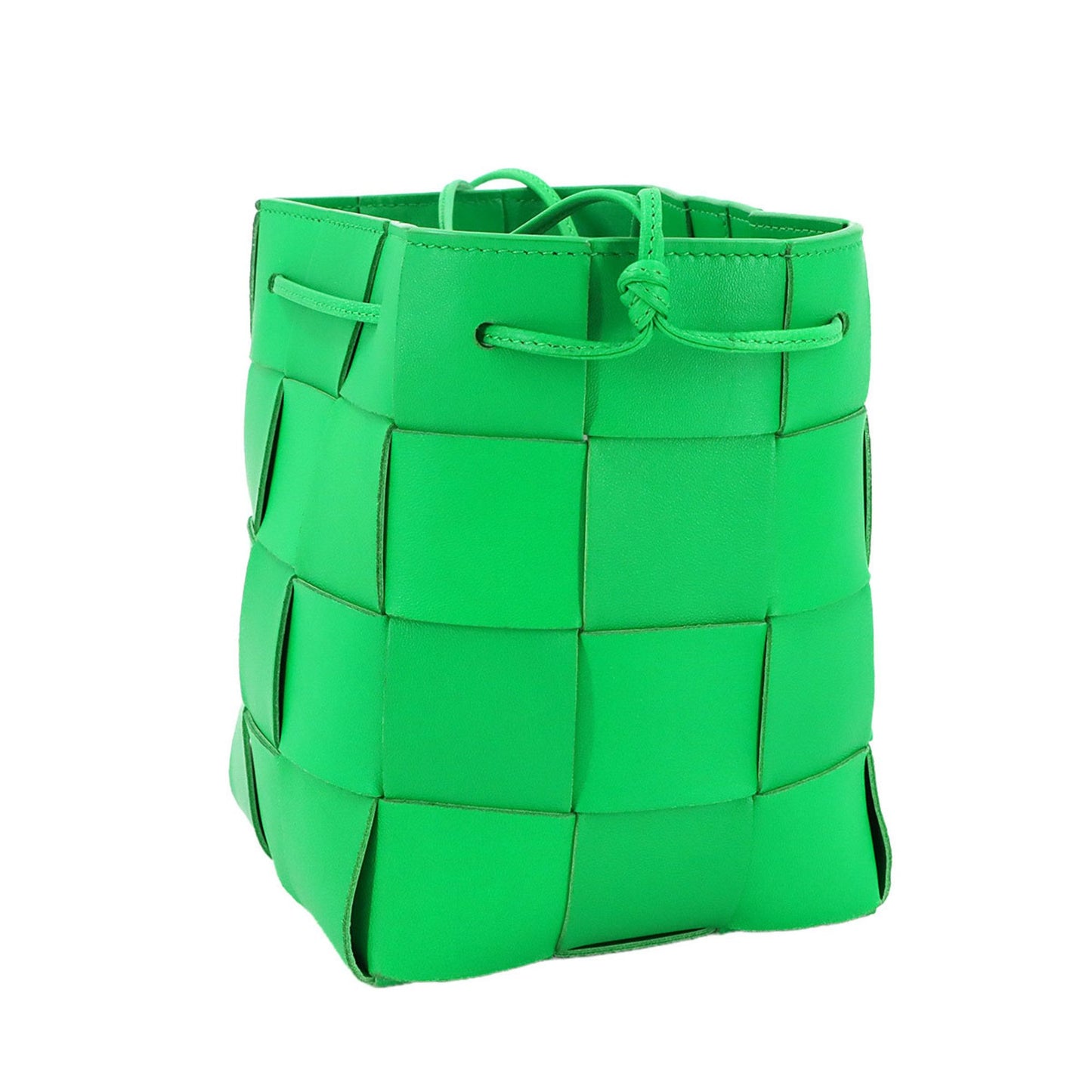 Bottega Veneta Cassette, Green, Leather, shoulder