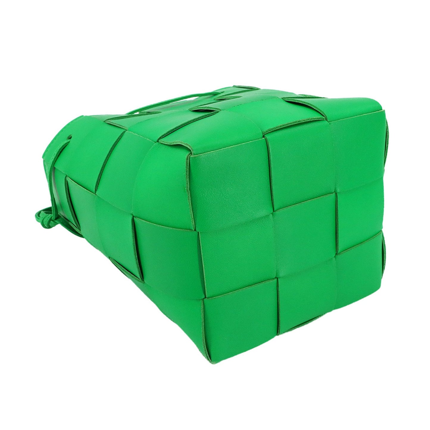 Bottega Veneta Cassette, Green, Leather, shoulder