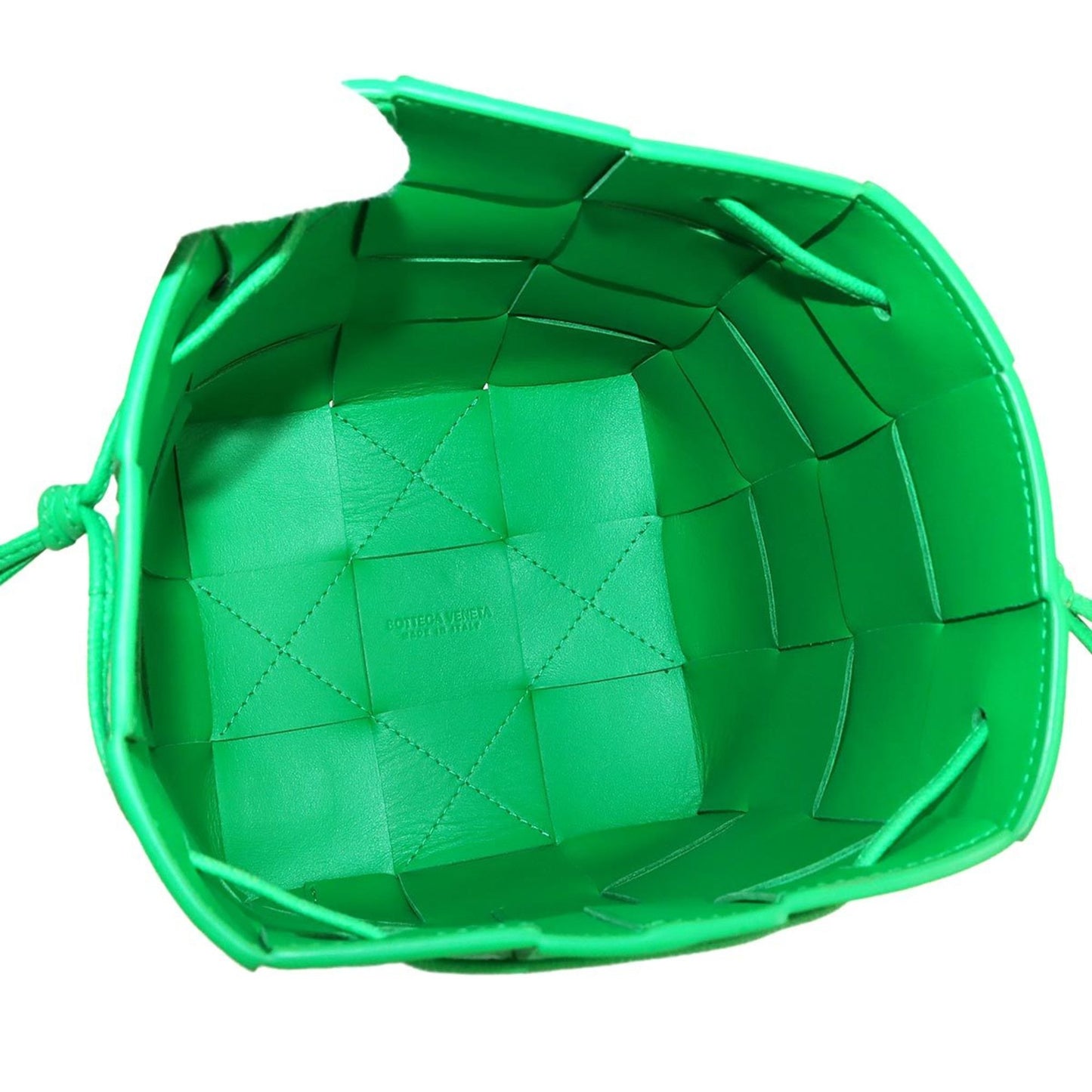 Bottega Veneta Cassette, Green, Leather, shoulder