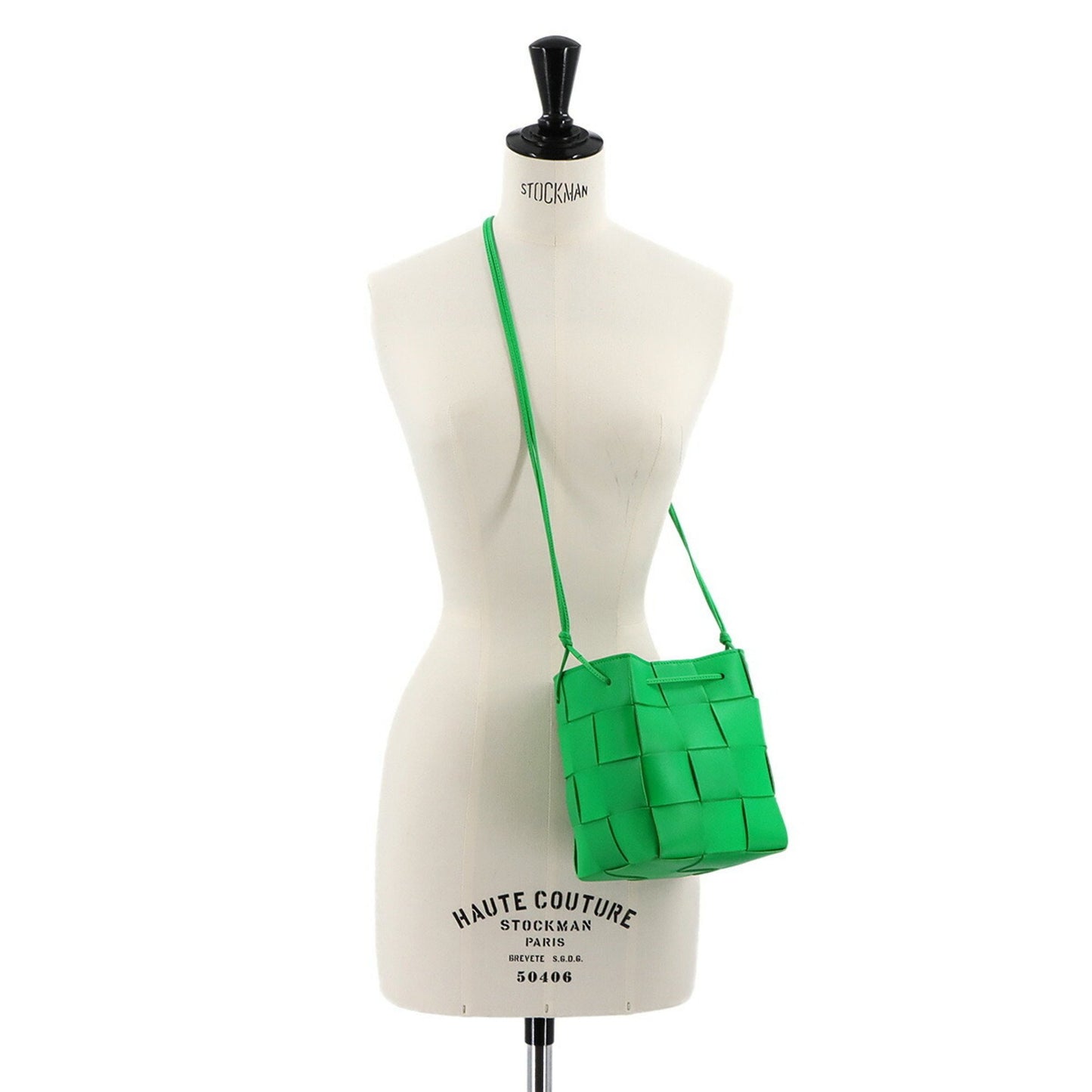 Bottega Veneta Cassette, Green, Leather, shoulder