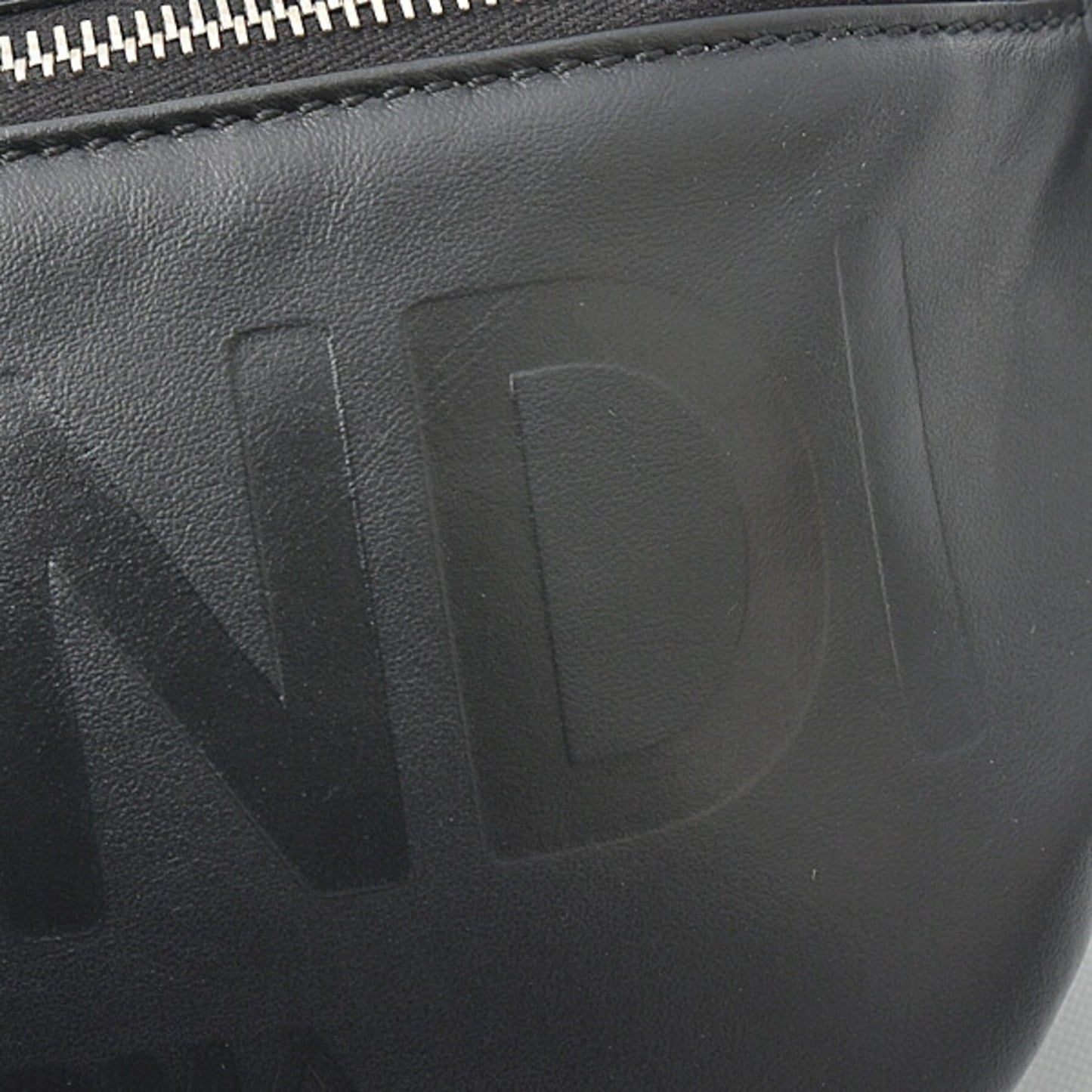 Fendi, Black, Leather, clutch