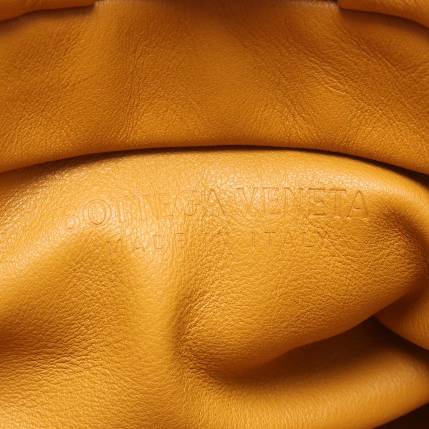 Bottega Veneta Chain Pouch, Brown, Leather, clutch