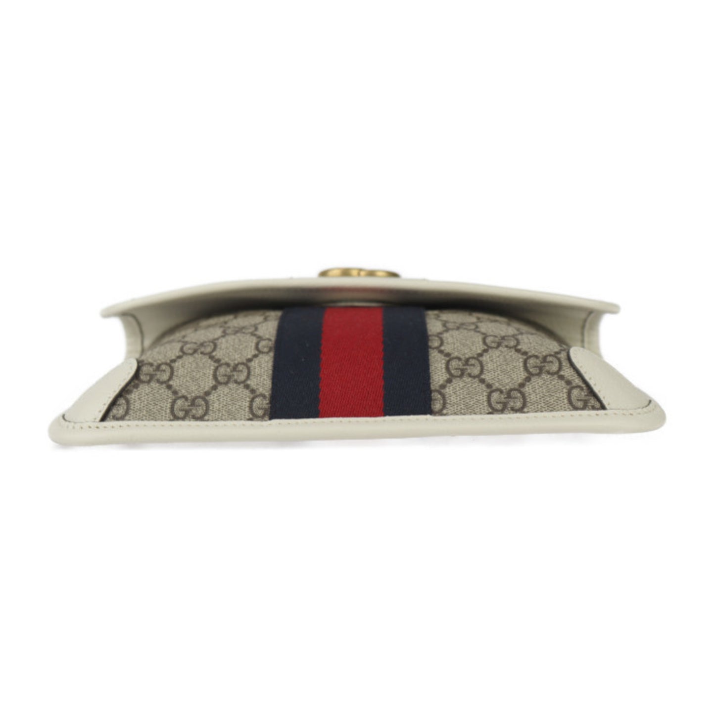 Gucci Ophidia, Beige, Canvas, clutch
