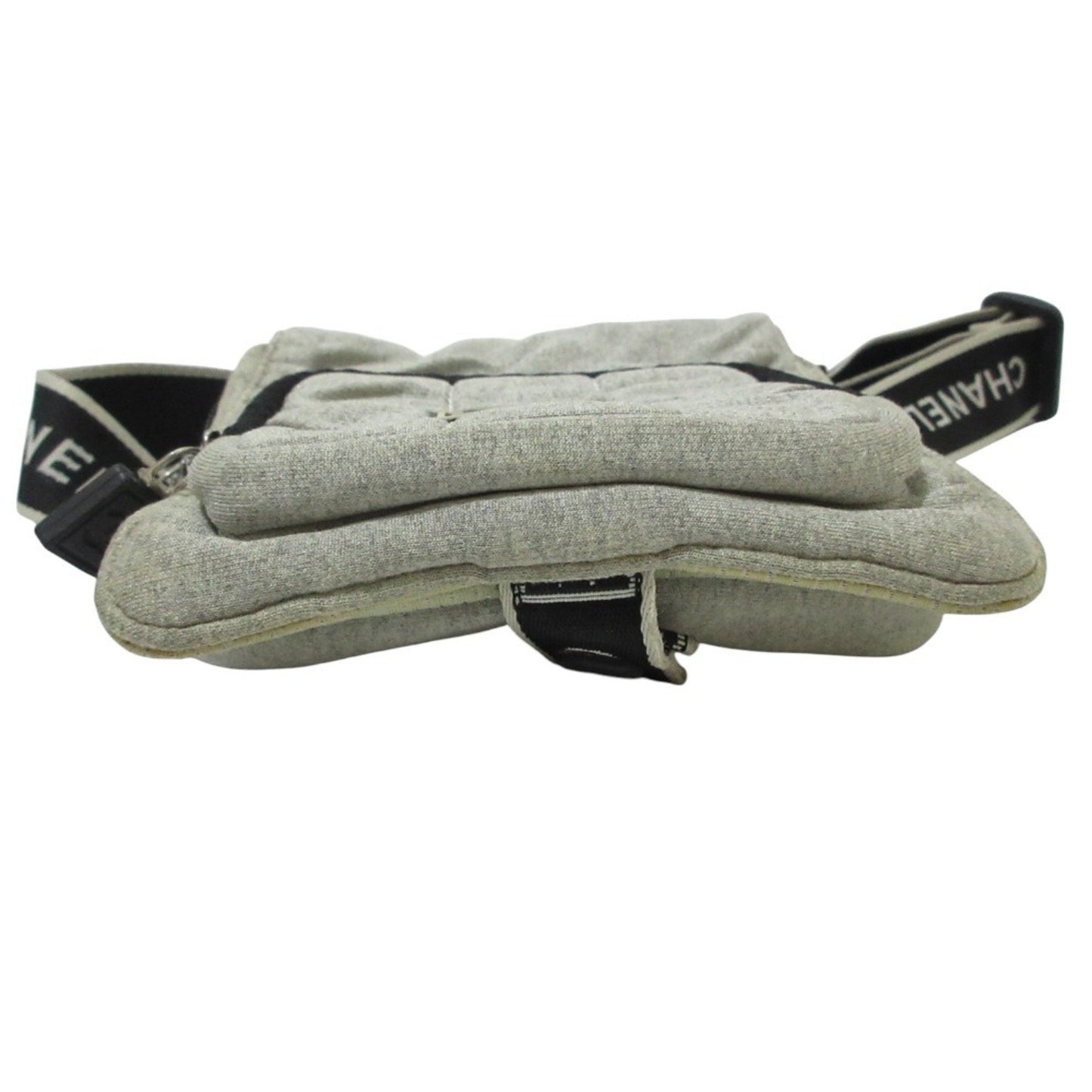Chanel Sport line, Grey, Canvas, clutch