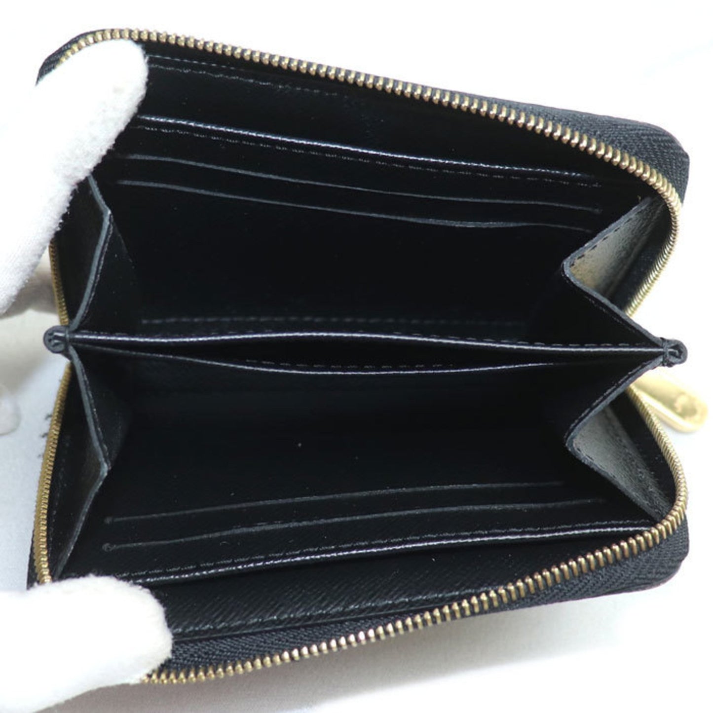 Louis Vuitton Zippy coin purse, Brown, Canvas, wallet