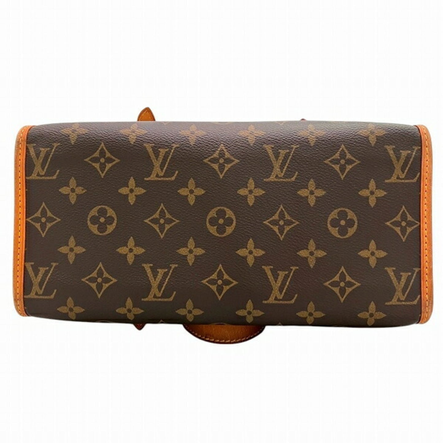 Louis Vuitton Popincourt, Brown, Canvas, handbag