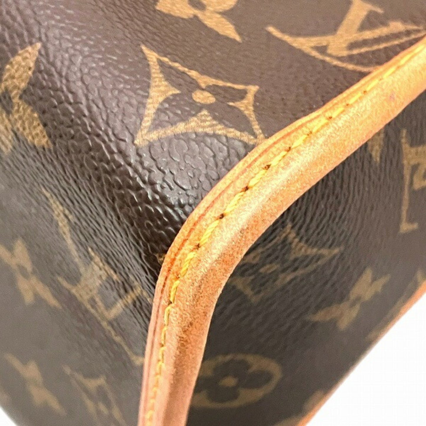 Louis Vuitton Popincourt, Brown, Canvas, handbag
